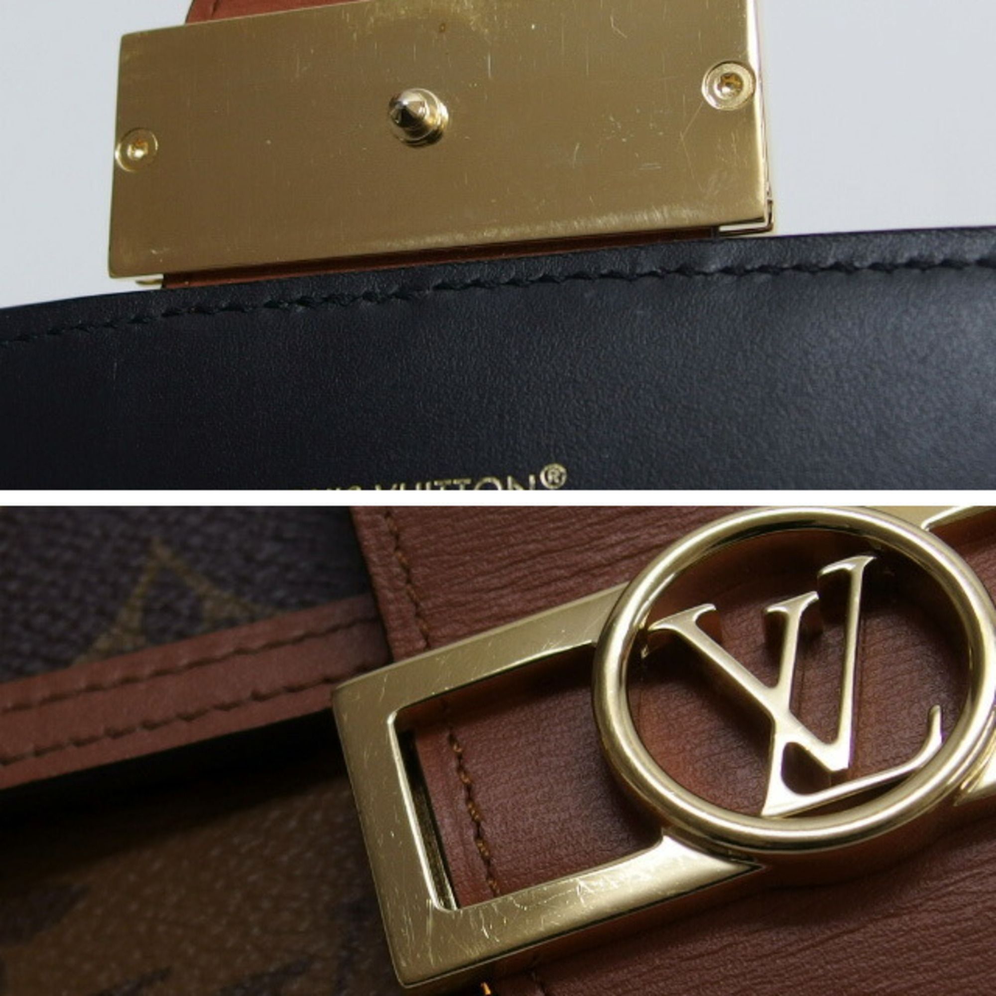 Monogram Reverse Canvas Leather Wallet (Bi-Fold) (Pre-Owned) - Louis Vuitton - Modalova