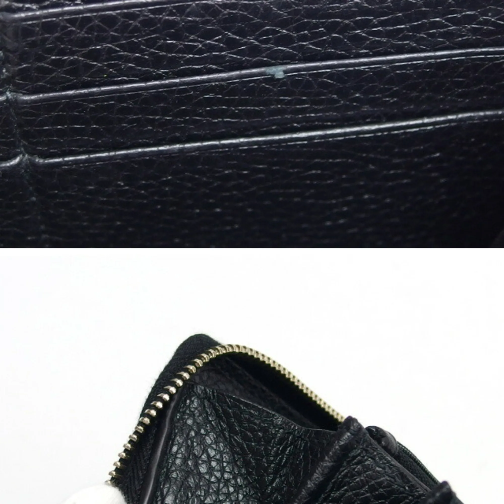 Leather Long Wallet (Bi-Fold) (Pre-Owned) - Gucci - Modalova