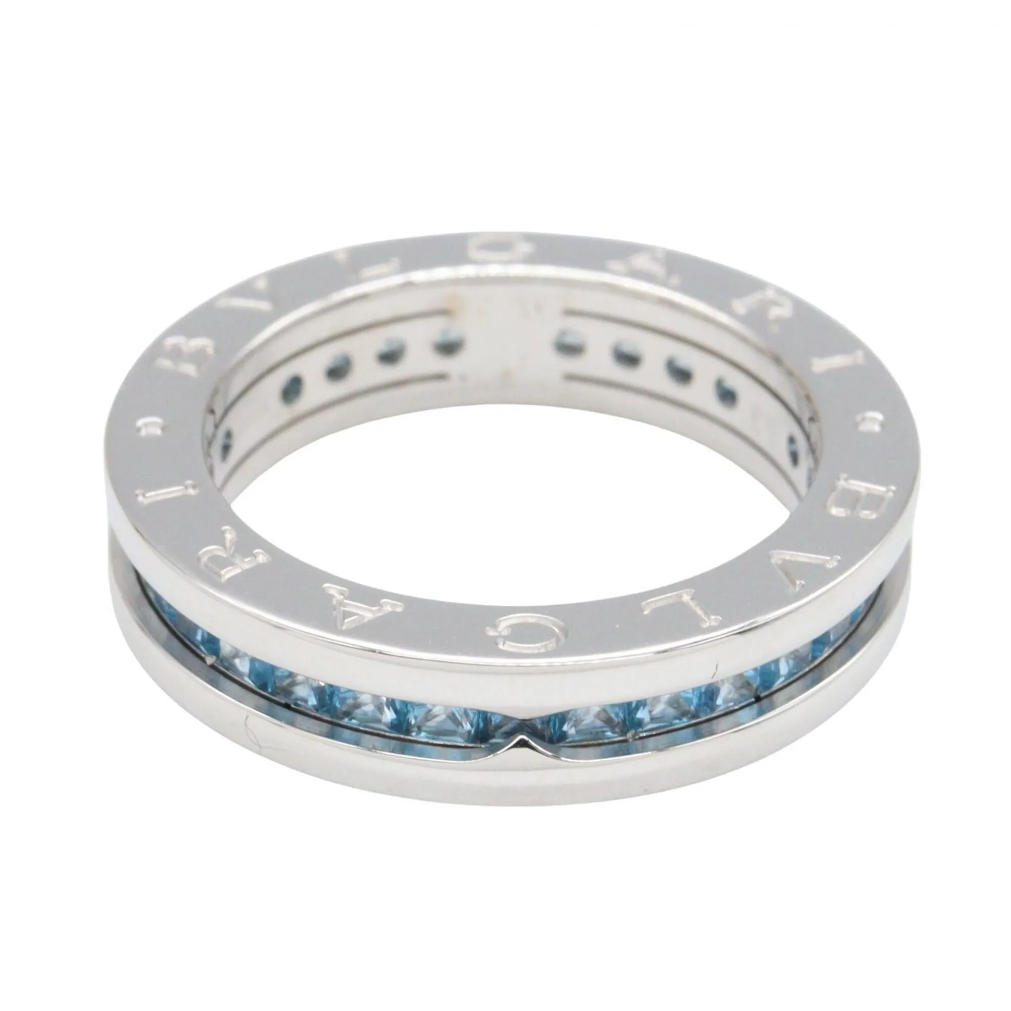 White Gold (18K) Band Ring (Pre-Owned) - Bvlgari - Modalova