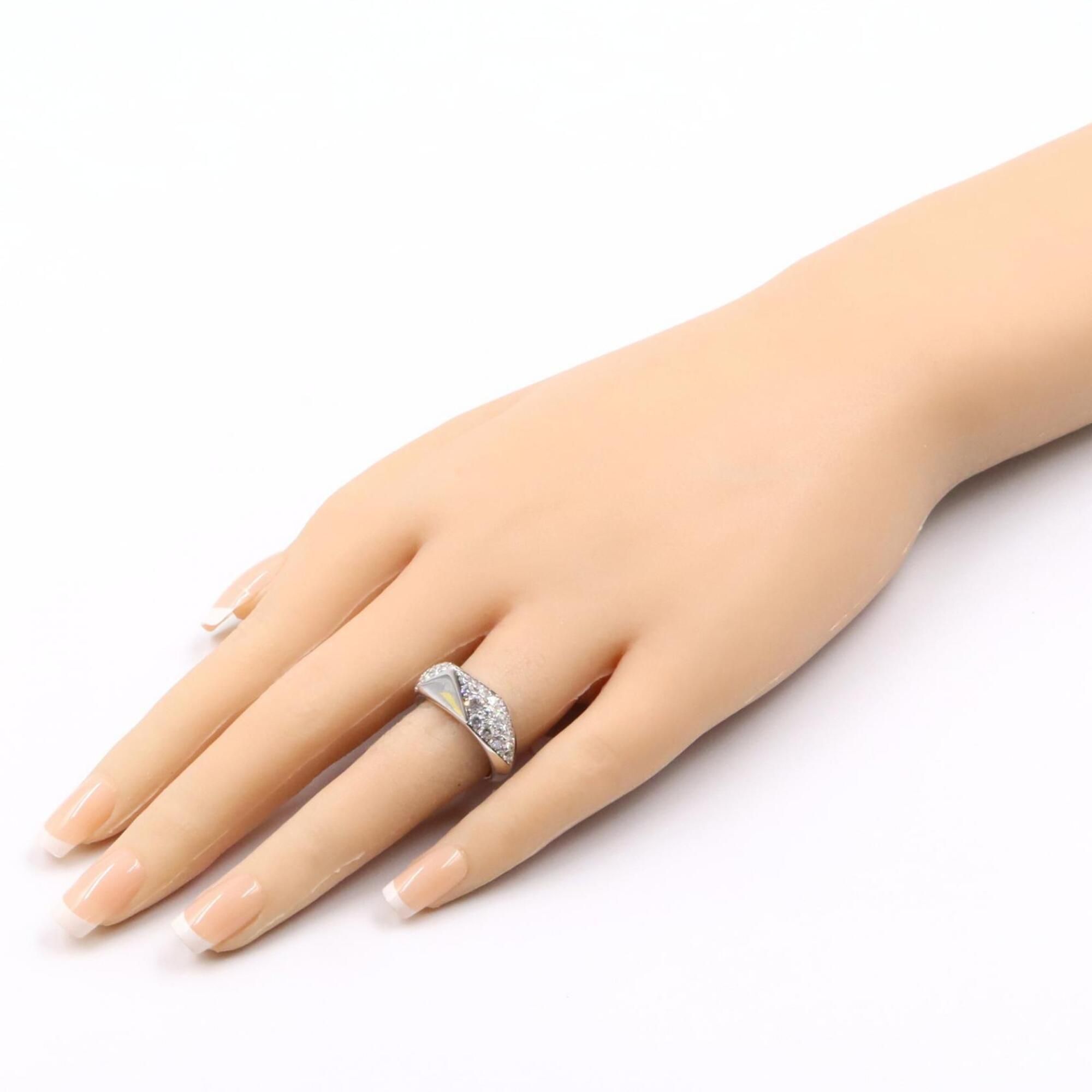 White Gold (18K) Band Ring (Pre-Owned) - Prada - Modalova