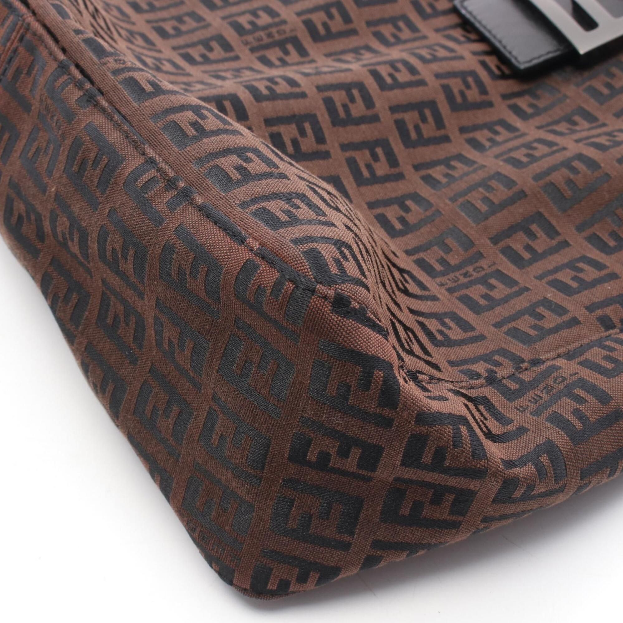 Nylon Leather Handbag Shoulder Bag (Pre-Owned) - Fendi - Modalova