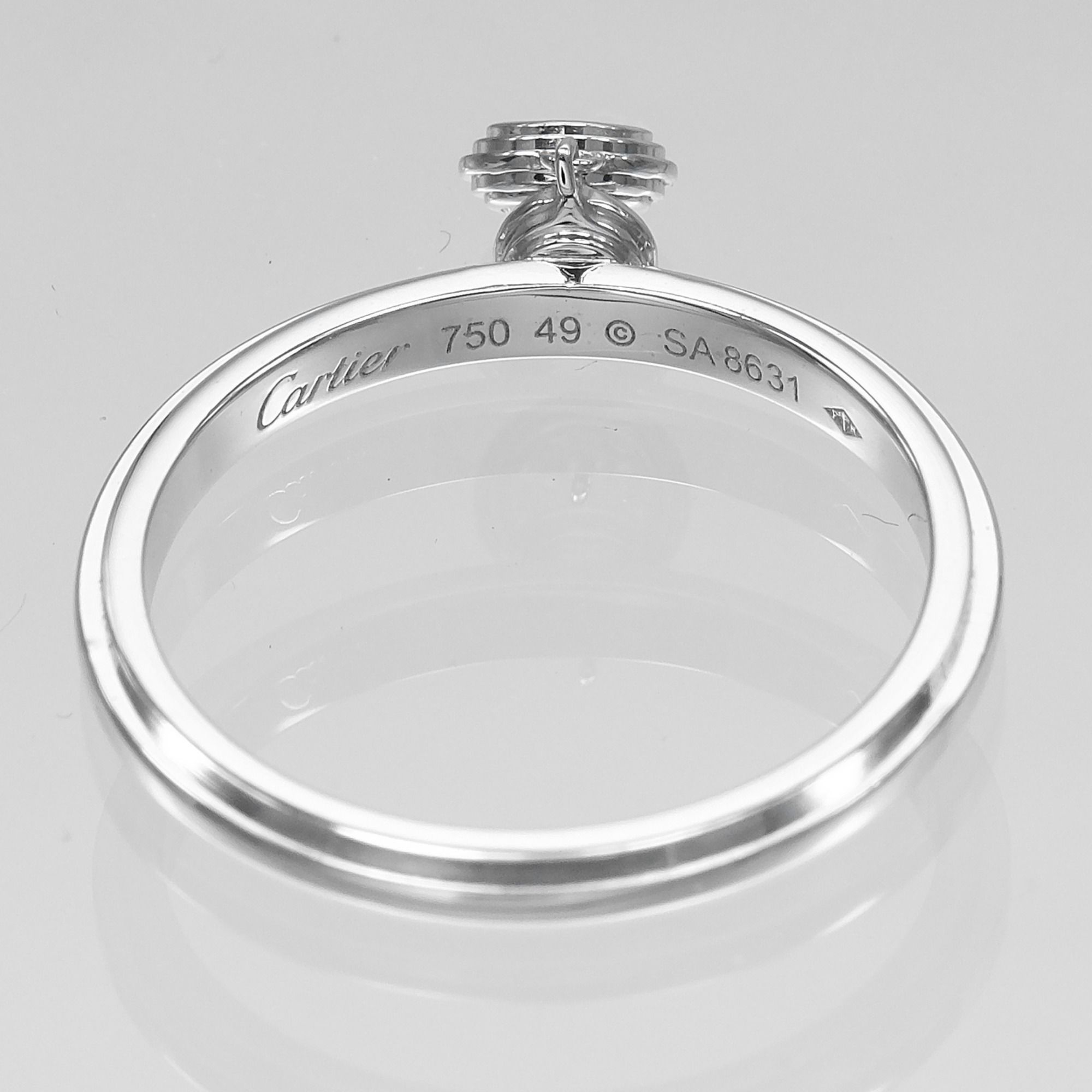 Platinum 950 Band Ring (Pre-Owned) - Cartier - Modalova