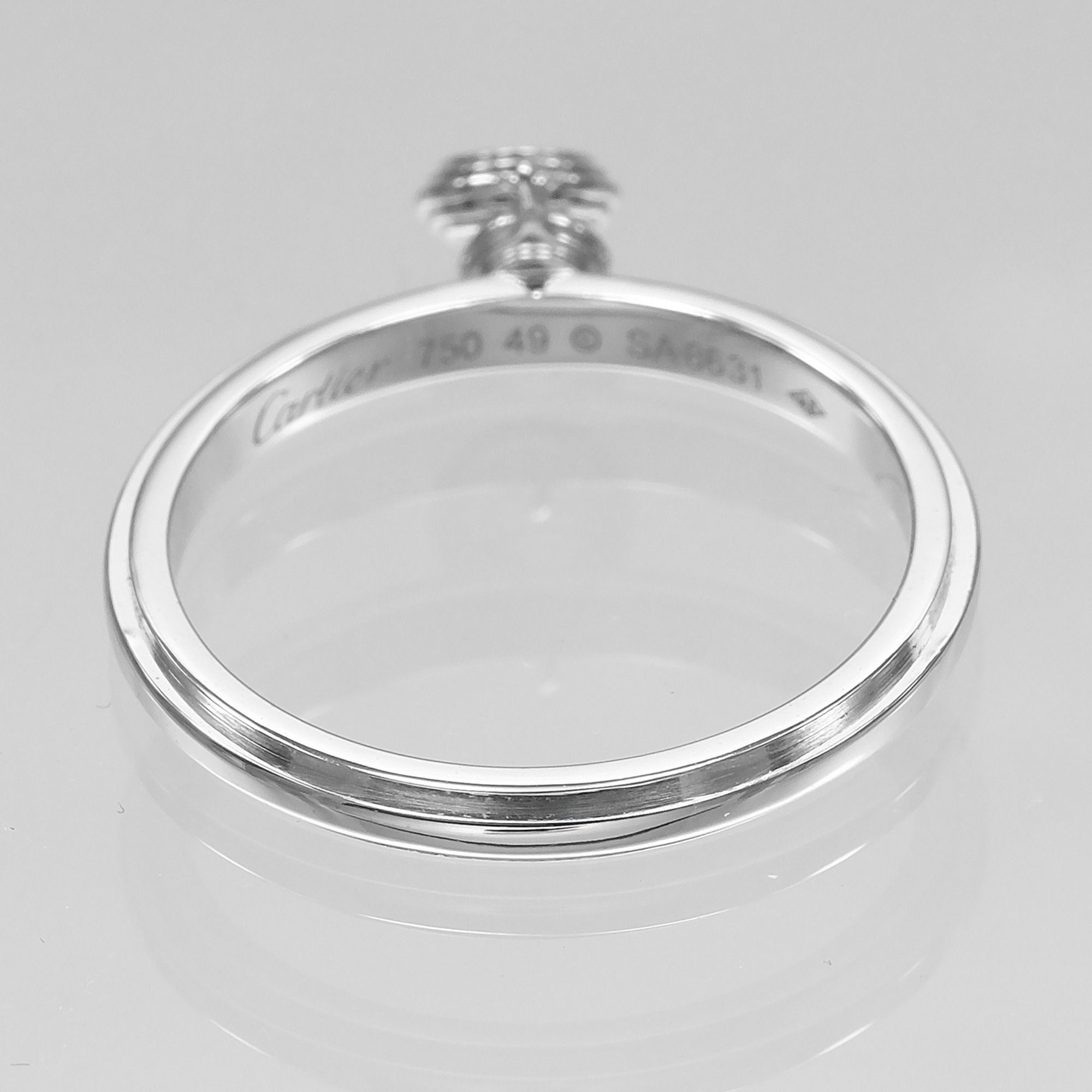 Platinum 950 Band Ring (Pre-Owned) - Cartier - Modalova