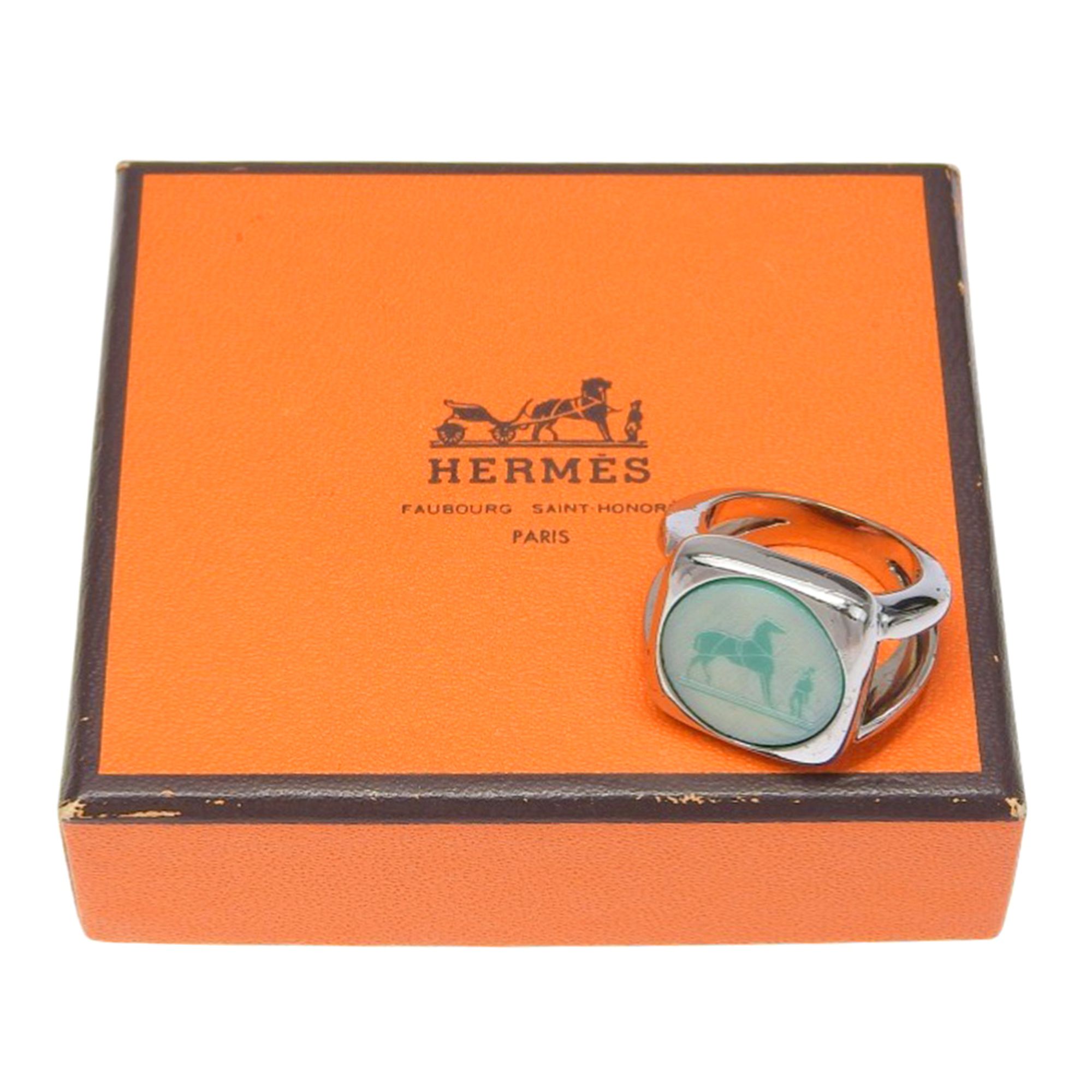 Silver 925 Band Ring (Pre-Owned) - Hermes - Modalova