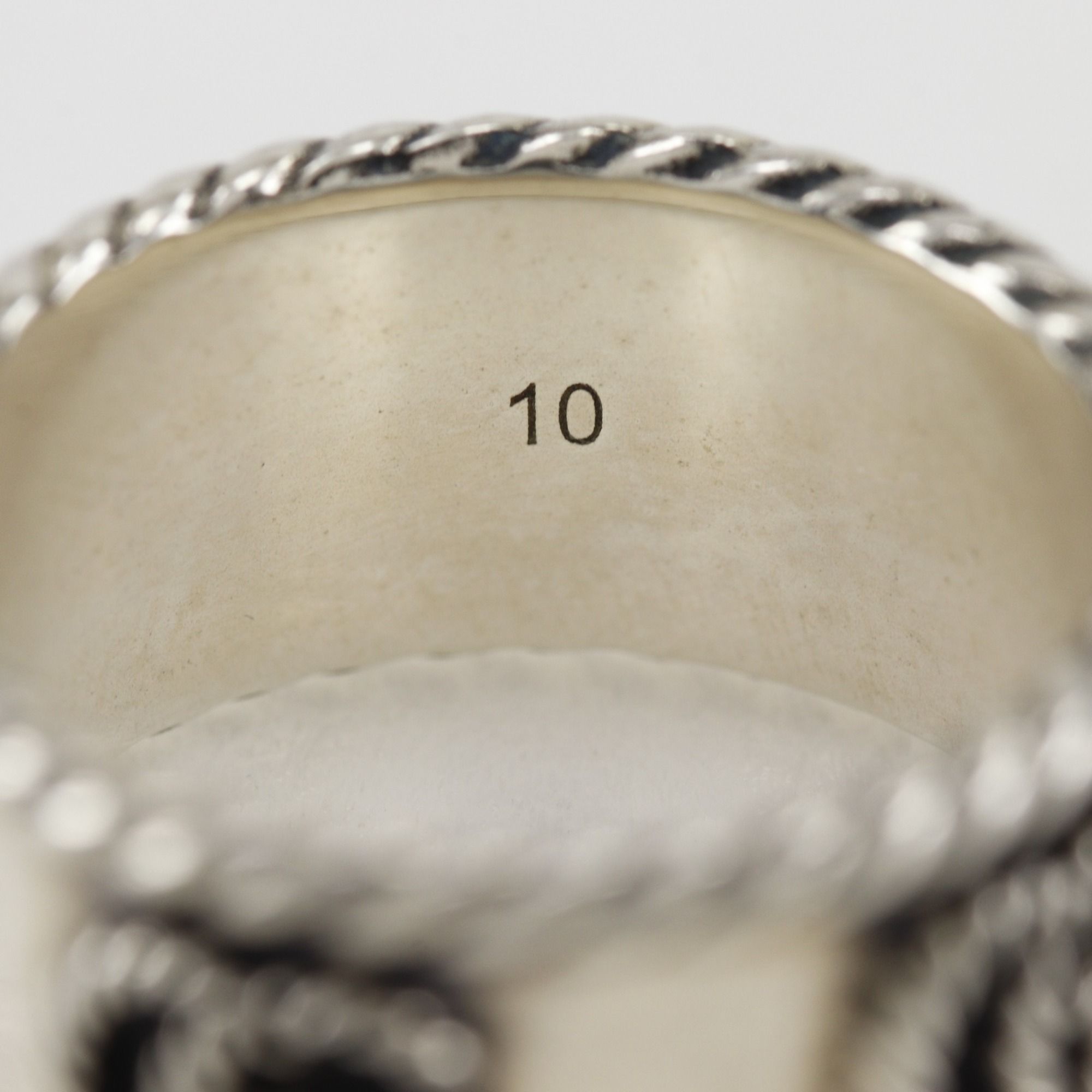 Silver 925 Band Ring (Pre-Owned) - Gucci - Modalova