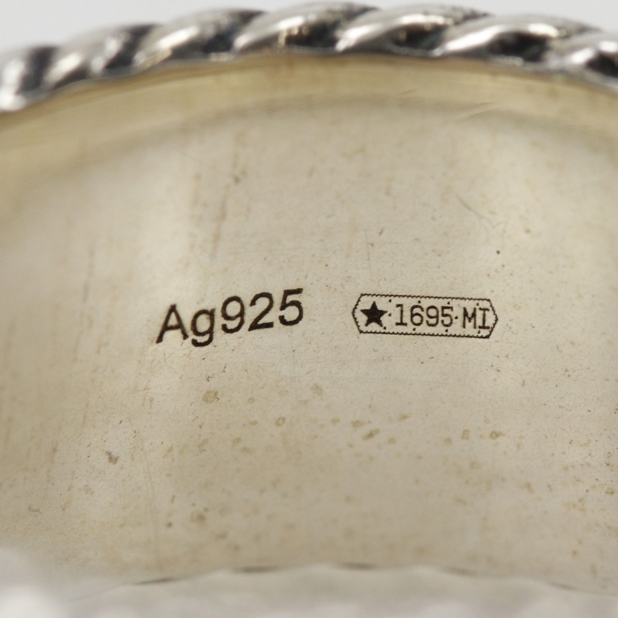 Silver 925 Band Ring (Pre-Owned) - Gucci - Modalova
