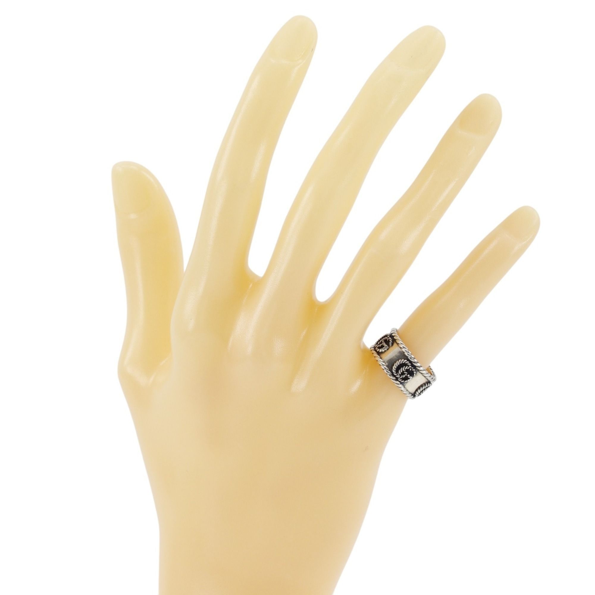 Silver 925 Band Ring (Pre-Owned) - Gucci - Modalova
