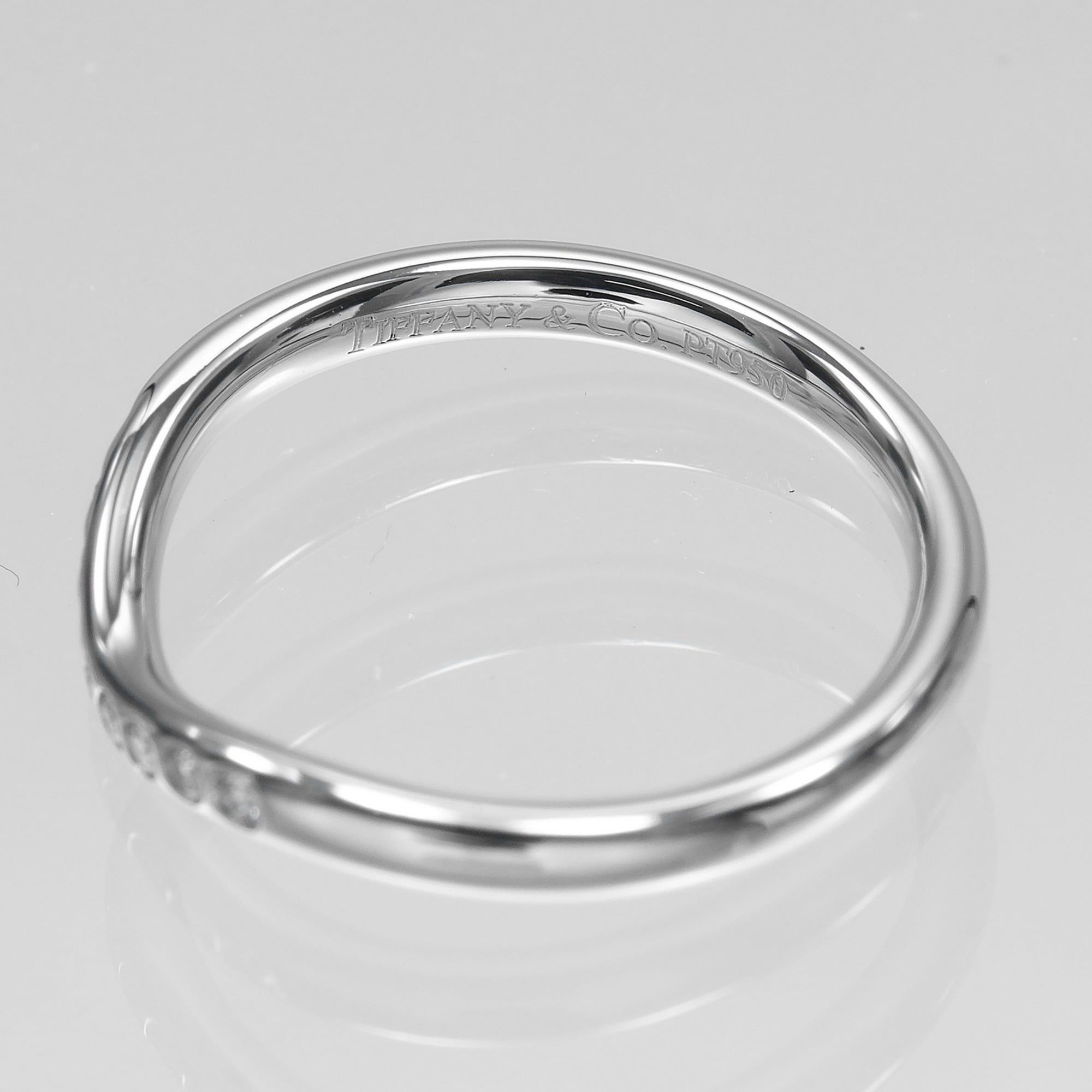 Platinum 950 Band Ring (Pre-Owned) - Tiffany - Modalova