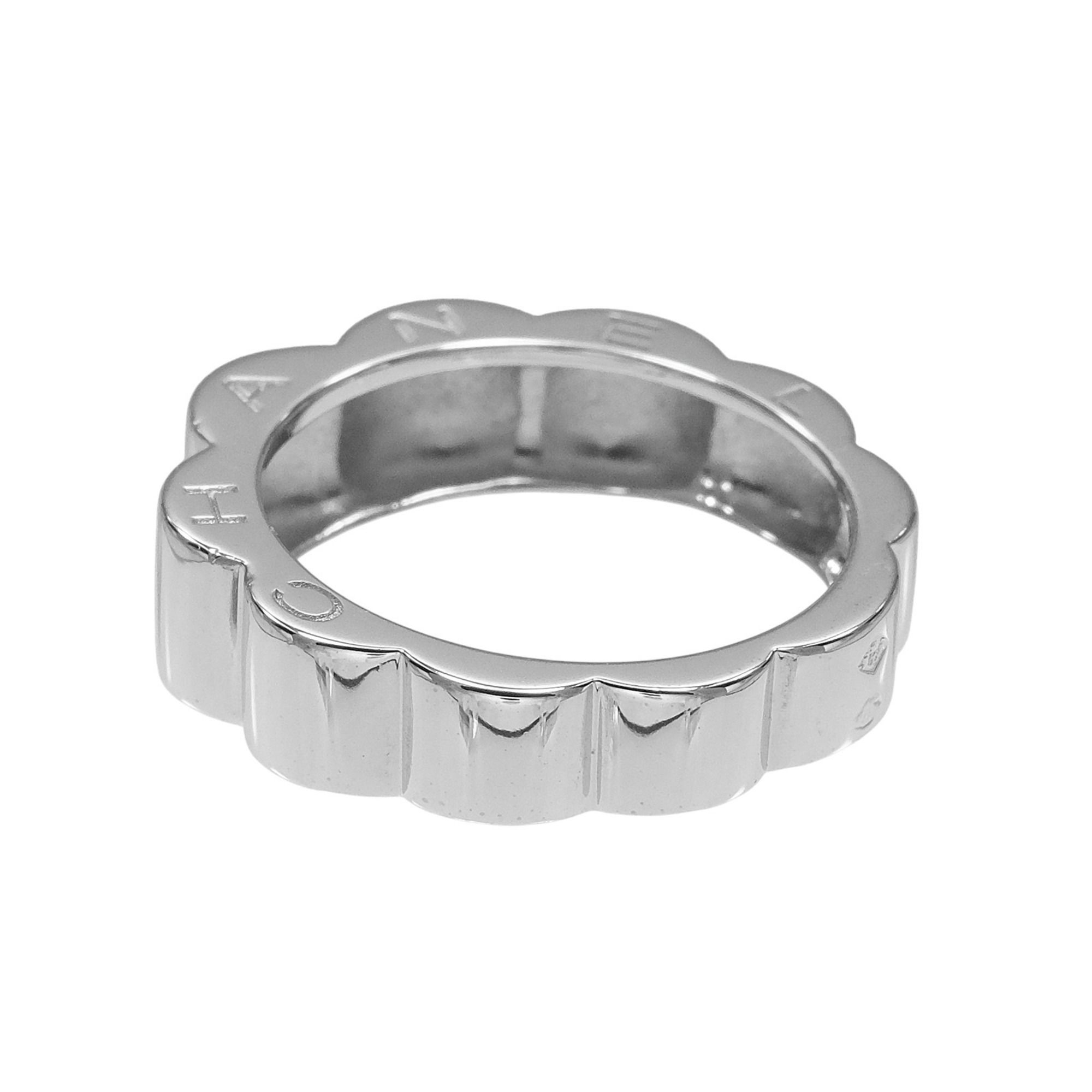White Gold (18K) Band Ring (Pre-Owned) - Chanel - Modalova