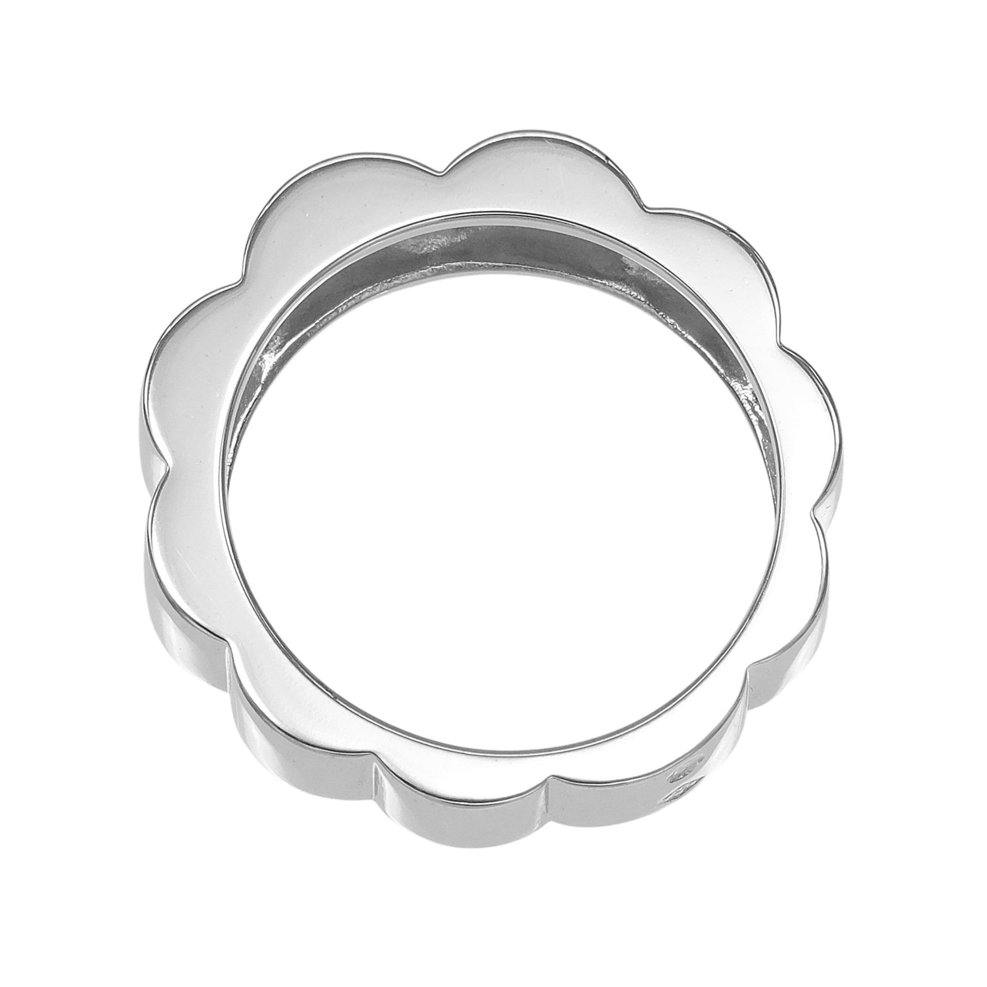 White Gold (18K) Band Ring (Pre-Owned) - Chanel - Modalova