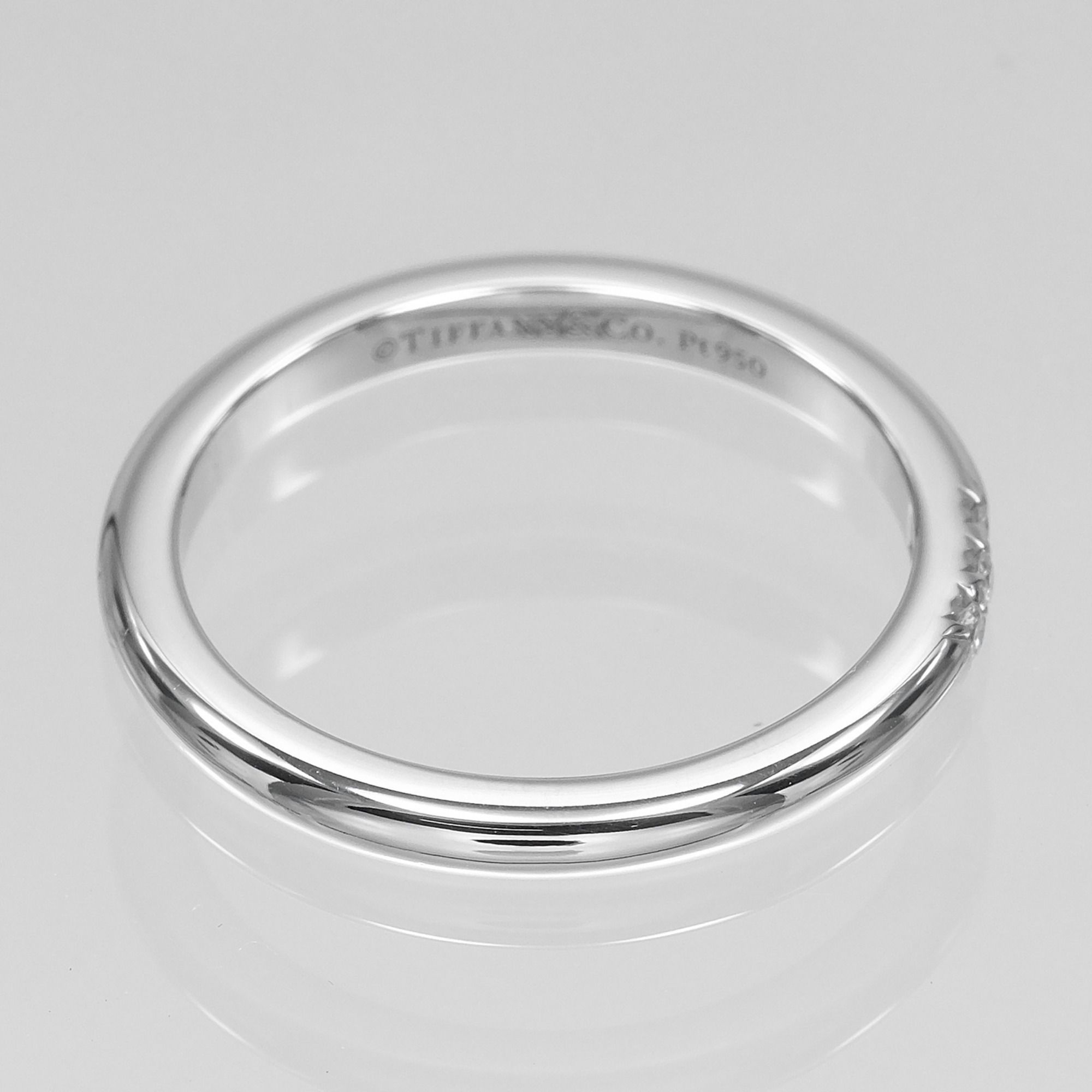 Platinum 950 Band Ring (Pre-Owned) - Tiffany - Modalova
