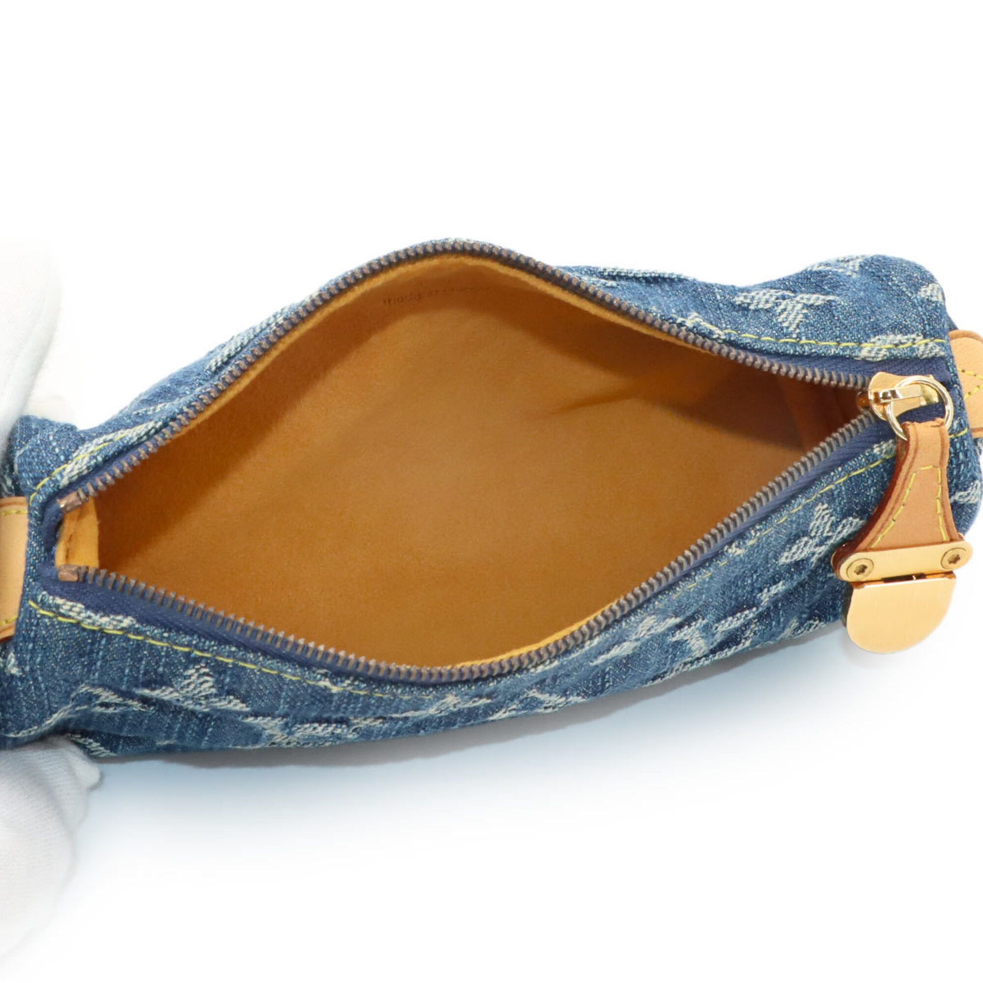 Denim Handbag Pouch (Pre-Owned) - Louis Vuitton - Modalova