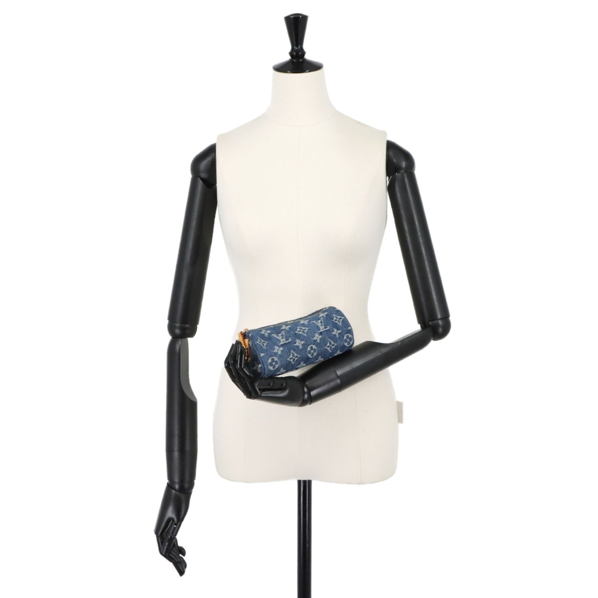 Denim Handbag Pouch (Pre-Owned) - Louis Vuitton - Modalova