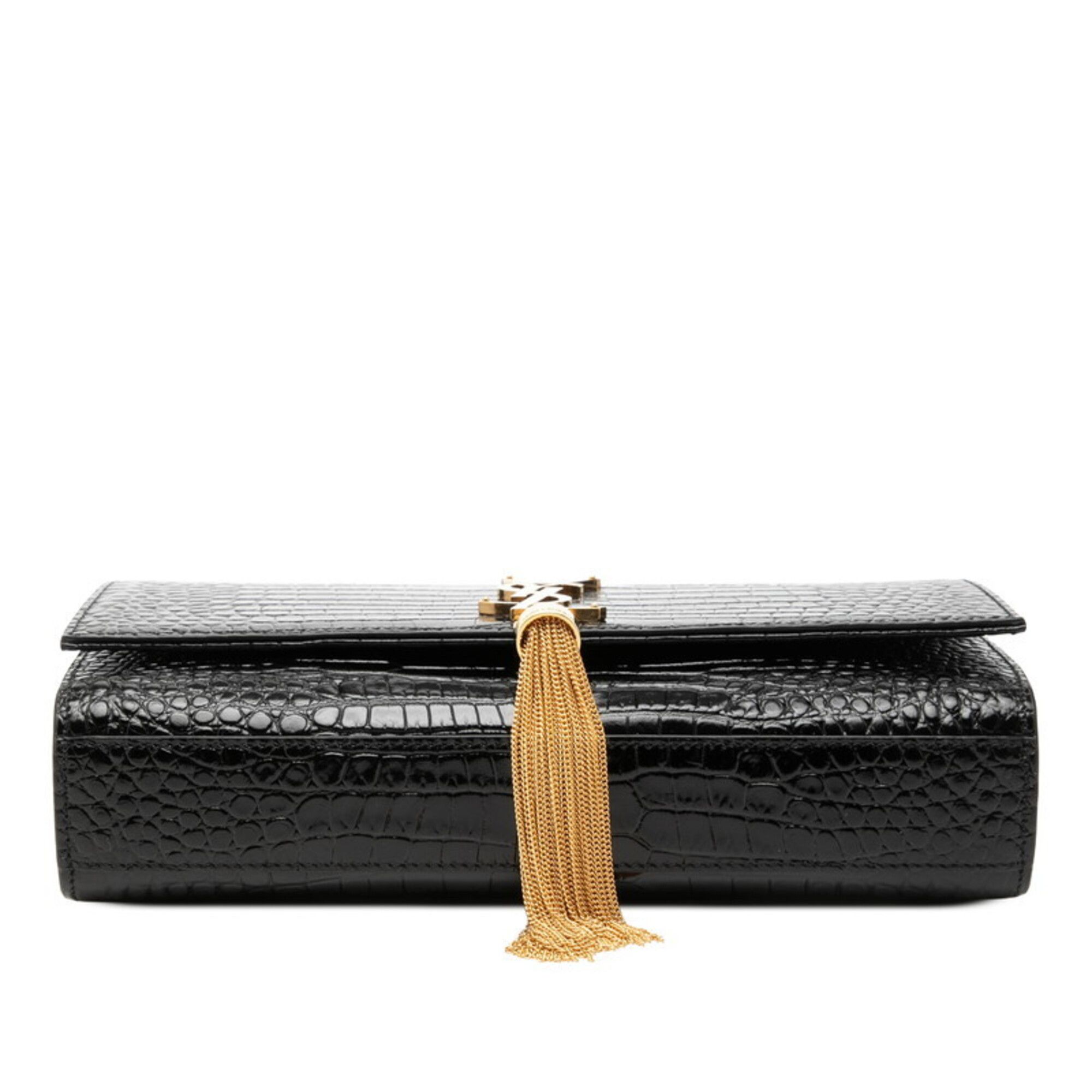 Leather Shoulder Bag (Pre-Owned) - Saint Laurent - Modalova