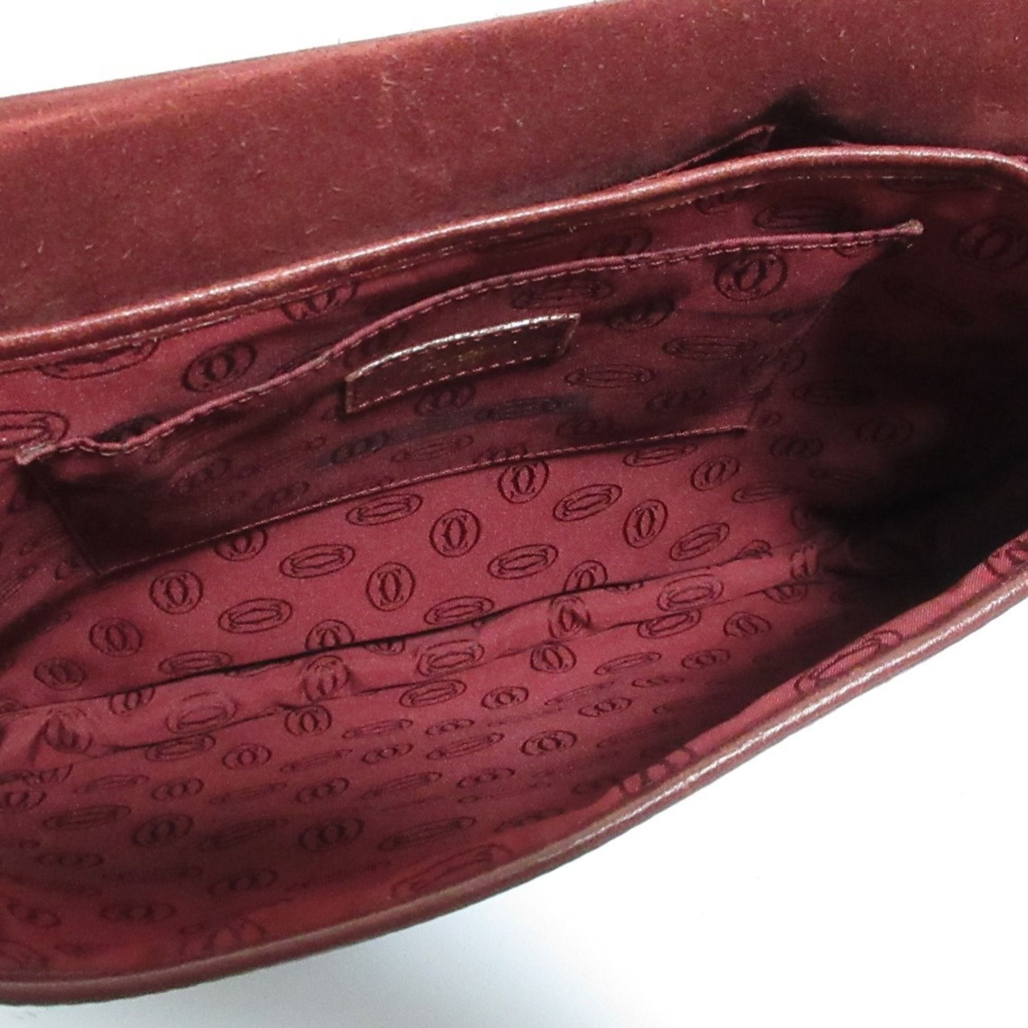 Leather Shoulder Bag (Pre-Owned) - Cartier - Modalova