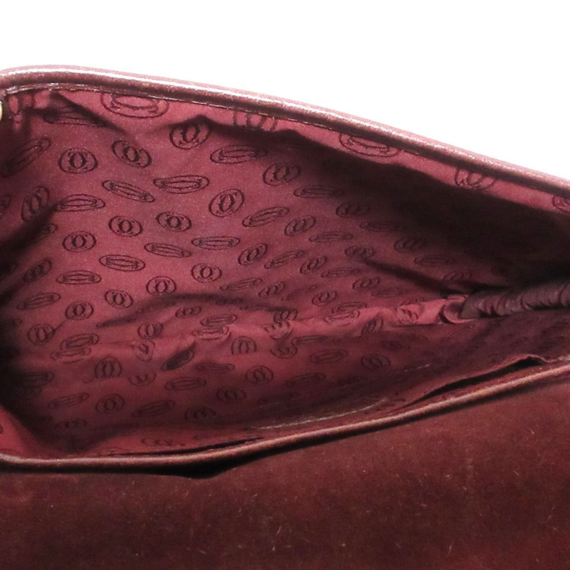 Leather Shoulder Bag (Pre-Owned) - Cartier - Modalova
