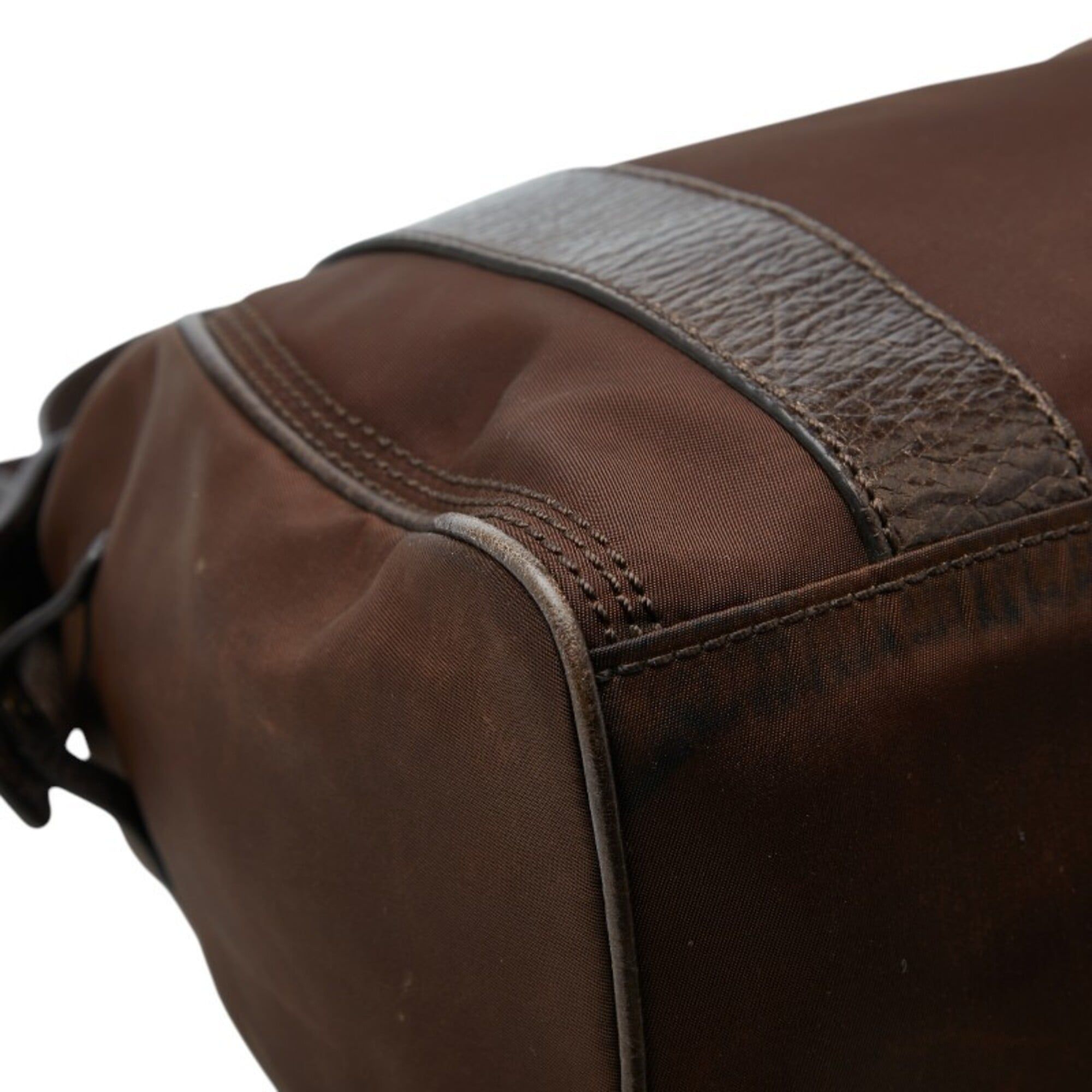Nylon Leather Handbag (Pre-Owned) - Celine - Modalova