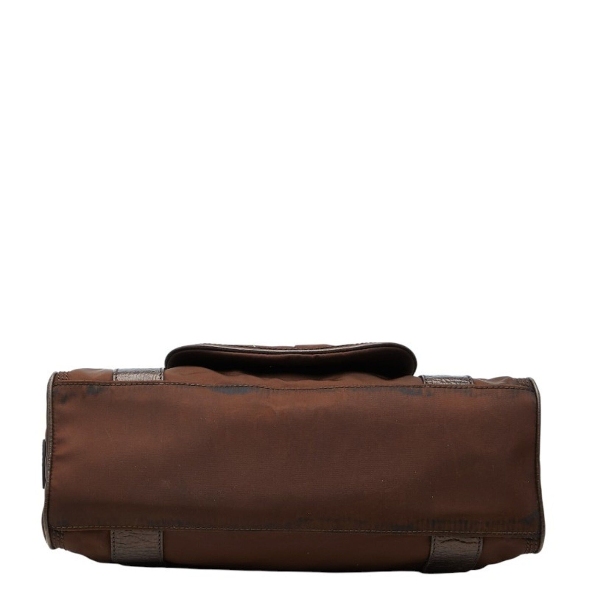 Nylon Leather Handbag (Pre-Owned) - Celine - Modalova