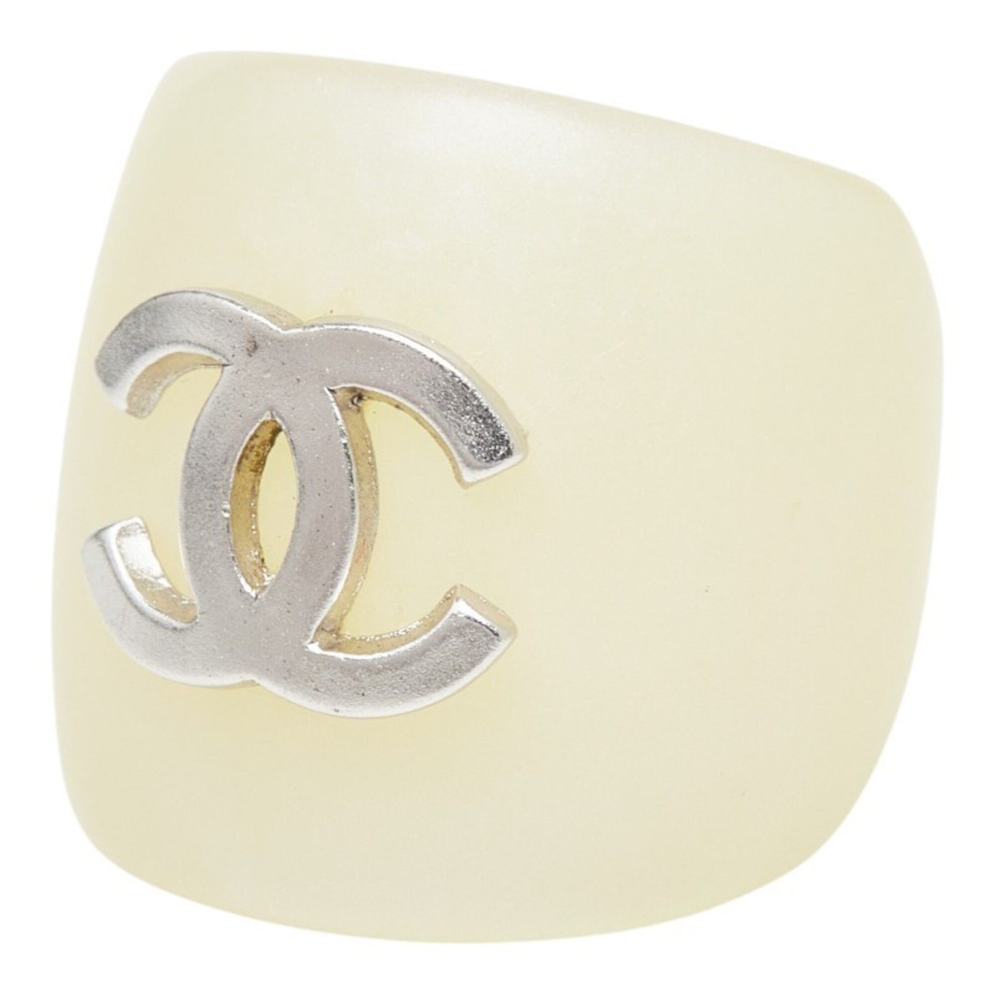 Plastic Band Ring (Pre-Owned) - Chanel - Modalova