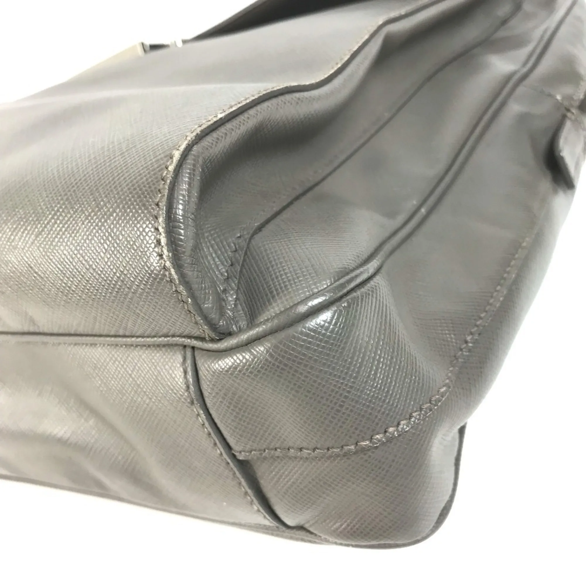 Leather Briefcase Handbag Tote Bag (Pre-Owned) - Prada - Modalova