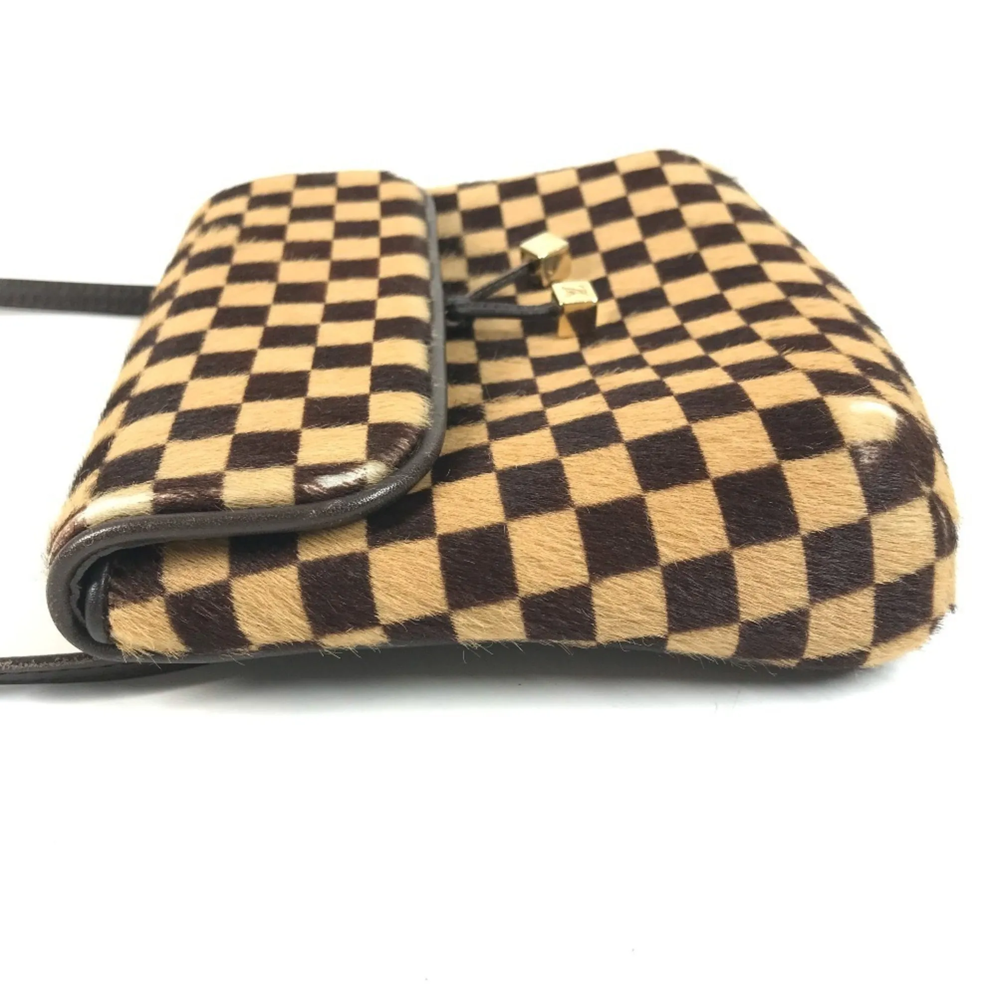 Damier Sauvage Leather Shoulder Bag (Pre-Owned) - Louis Vuitton - Modalova