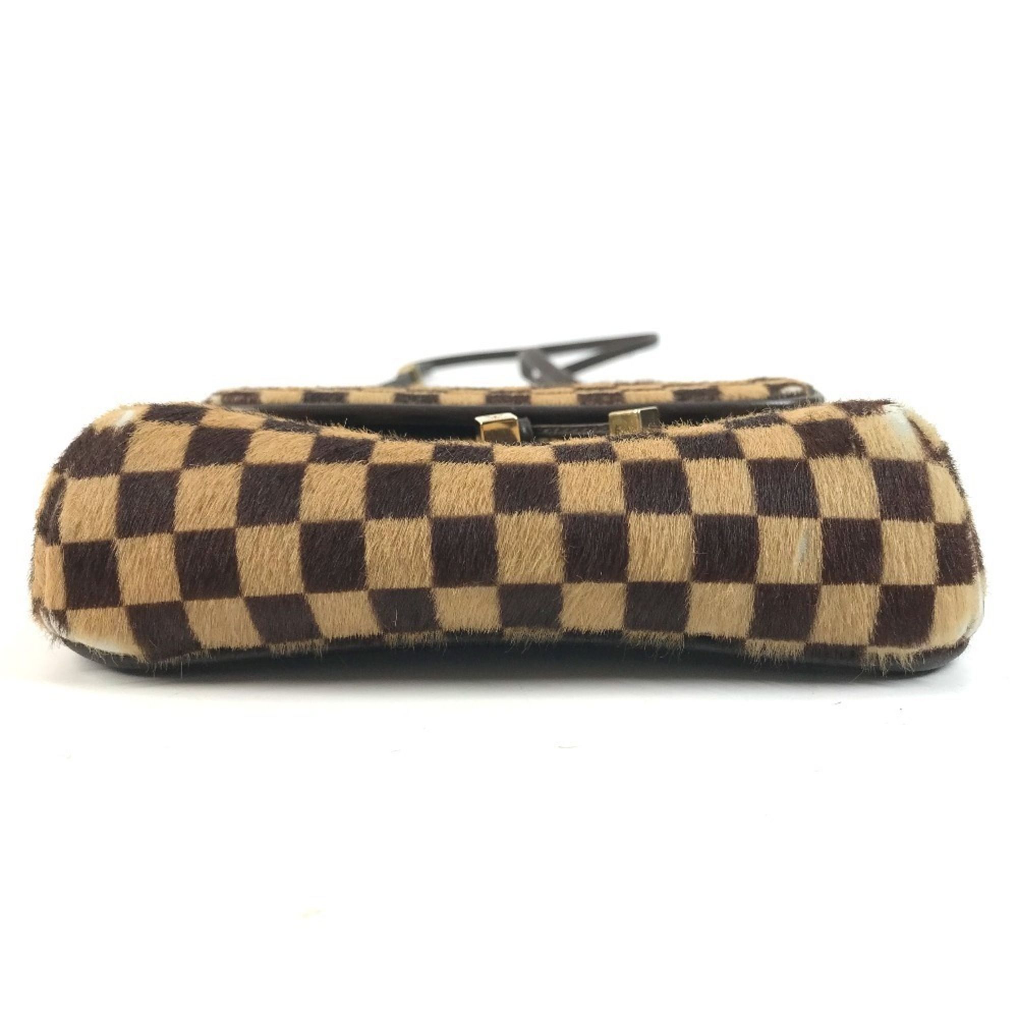 Damier Sauvage Leather Shoulder Bag (Pre-Owned) - Louis Vuitton - Modalova