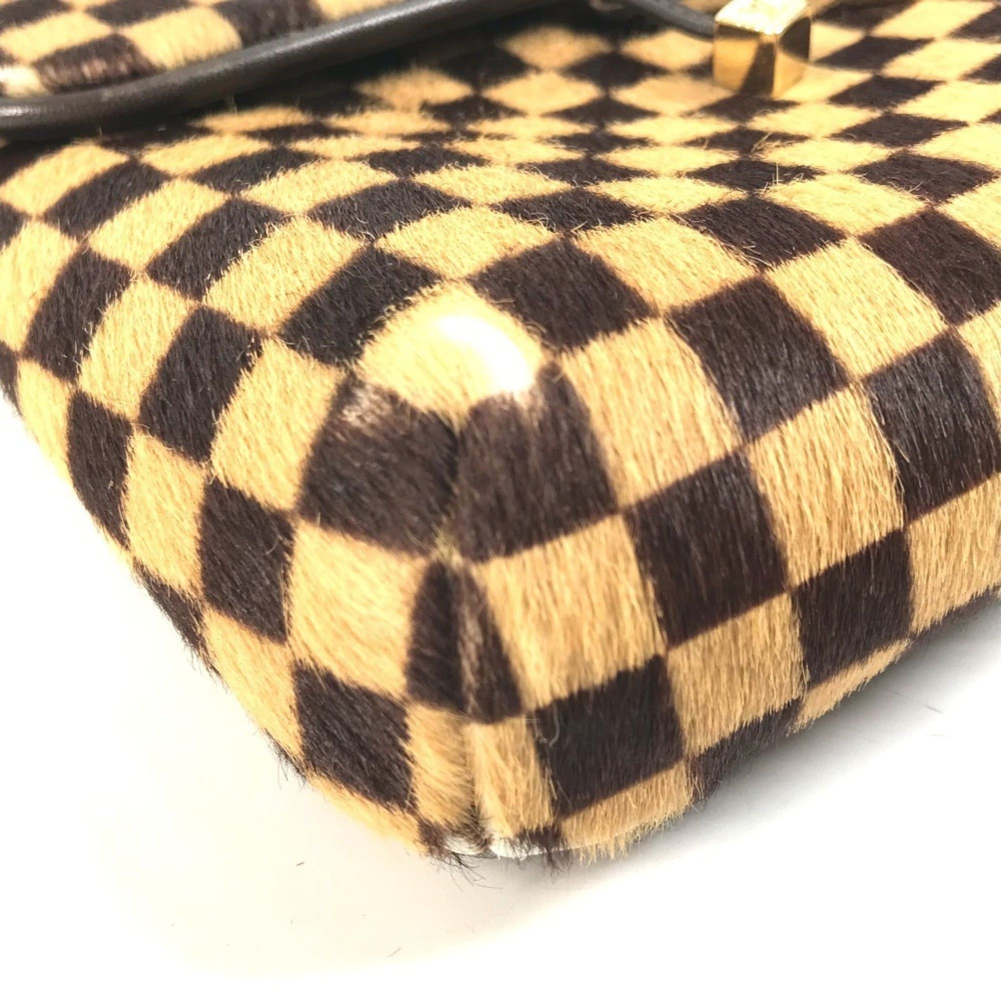 Damier Sauvage Leather Shoulder Bag (Pre-Owned) - Louis Vuitton - Modalova