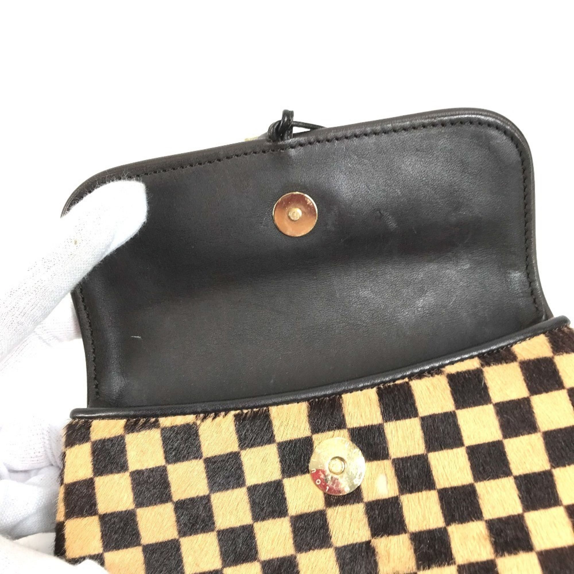 Damier Sauvage Leather Shoulder Bag (Pre-Owned) - Louis Vuitton - Modalova