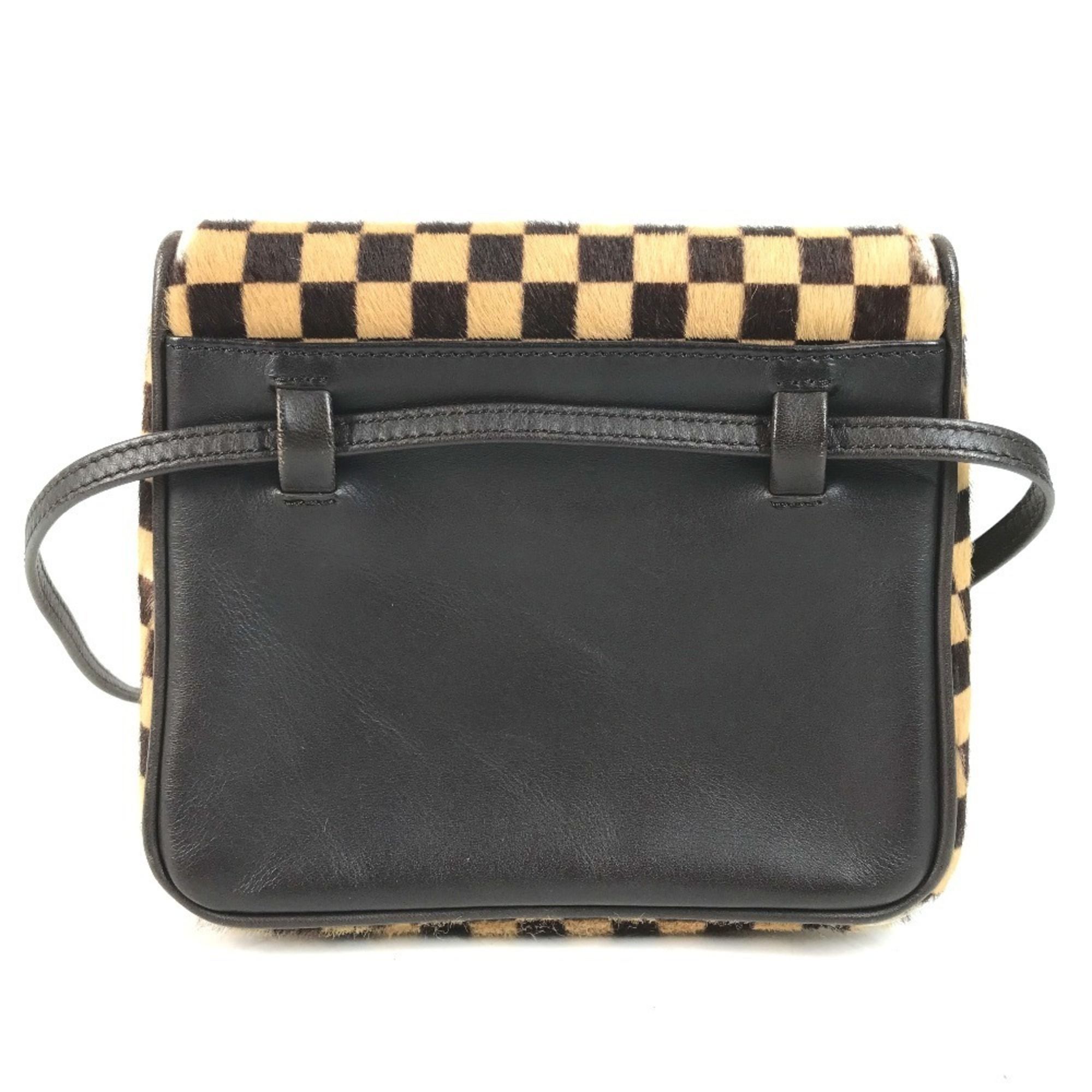 Damier Sauvage Leather Shoulder Bag (Pre-Owned) - Louis Vuitton - Modalova