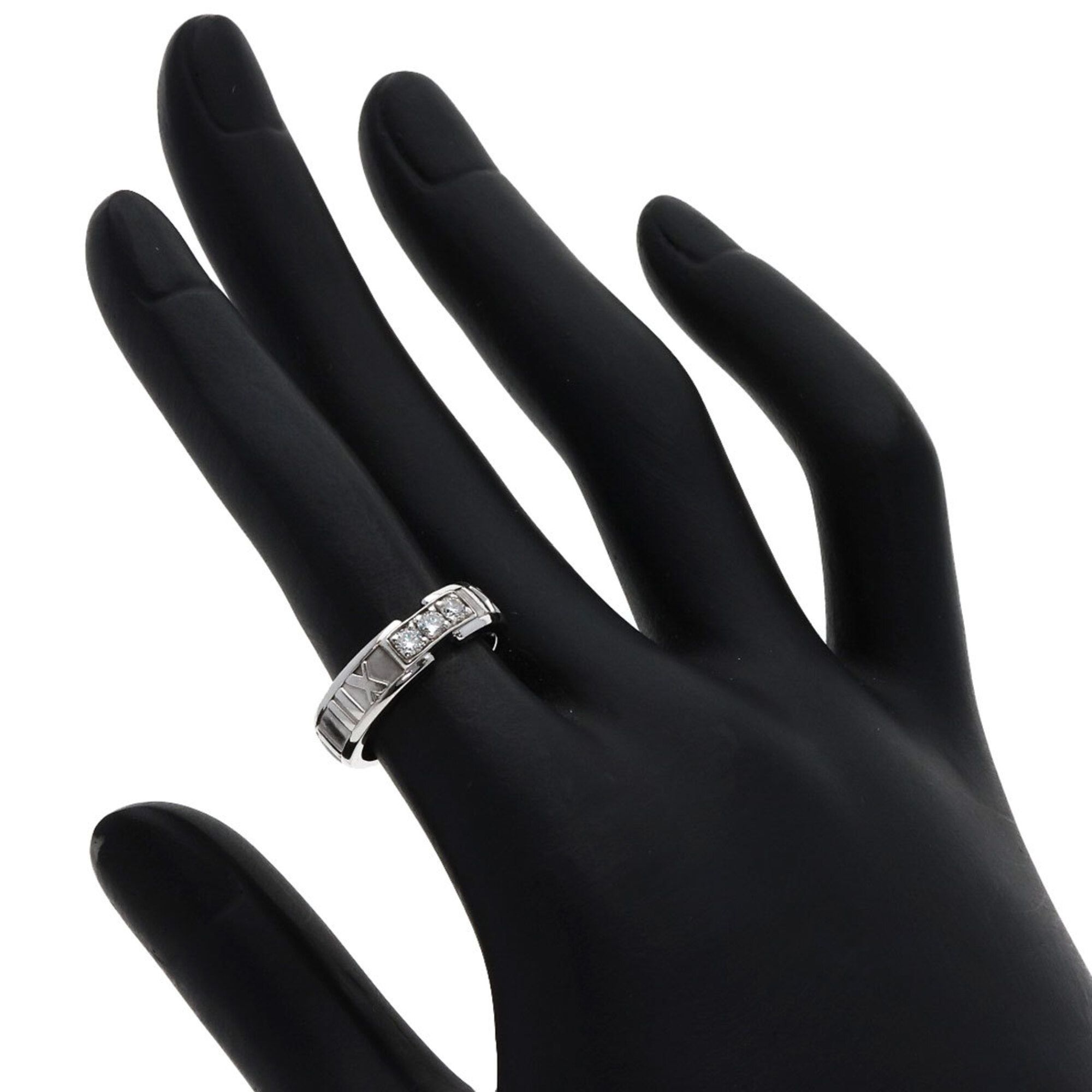 White Gold (18K) Band Ring (Pre-Owned) - Tiffany - Modalova