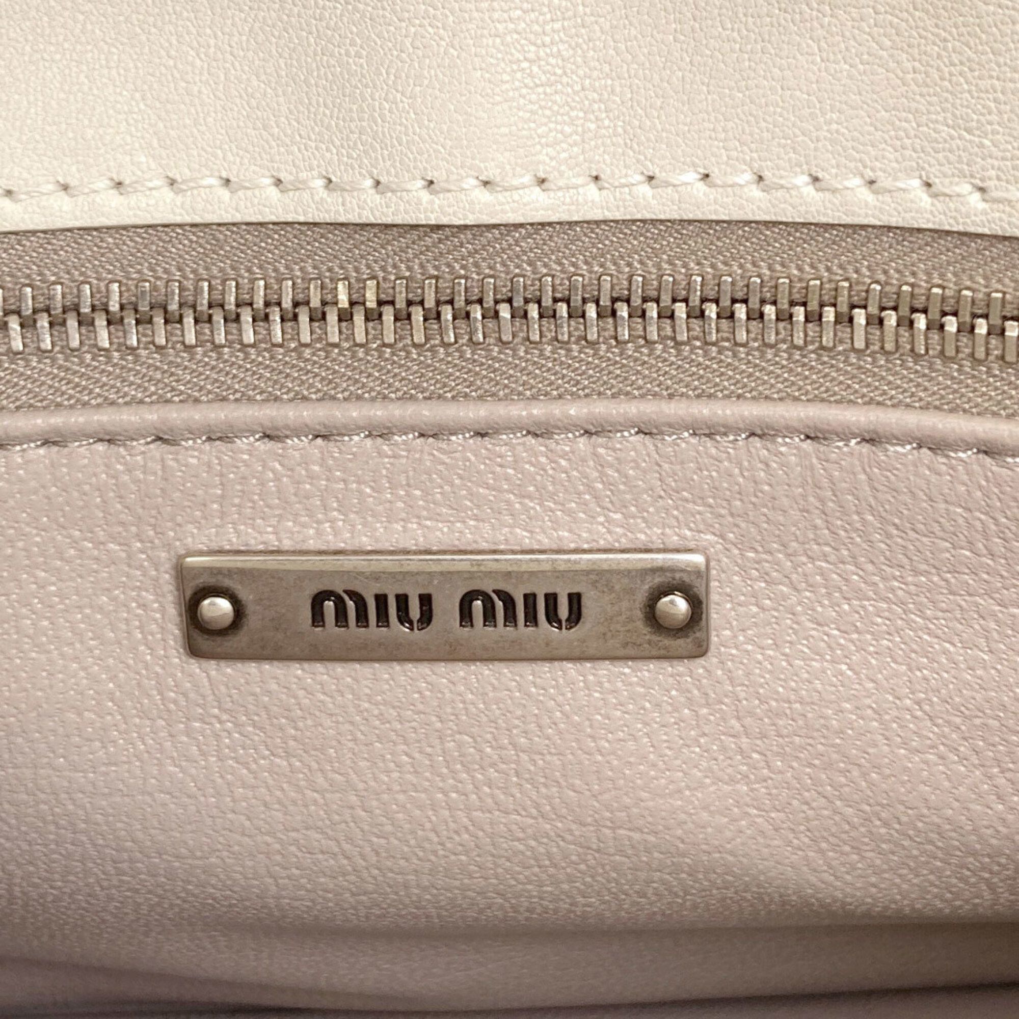 Leather Handbag (Pre-Owned) - Miu Miu - Modalova