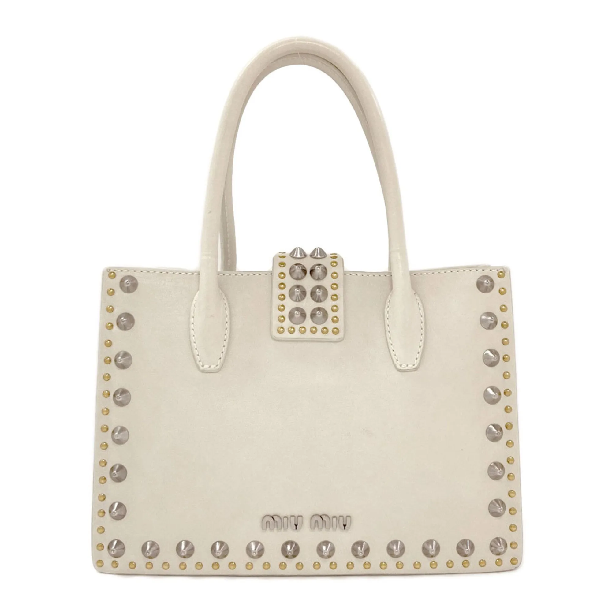Leather Handbag (Pre-Owned) - Miu Miu - Modalova
