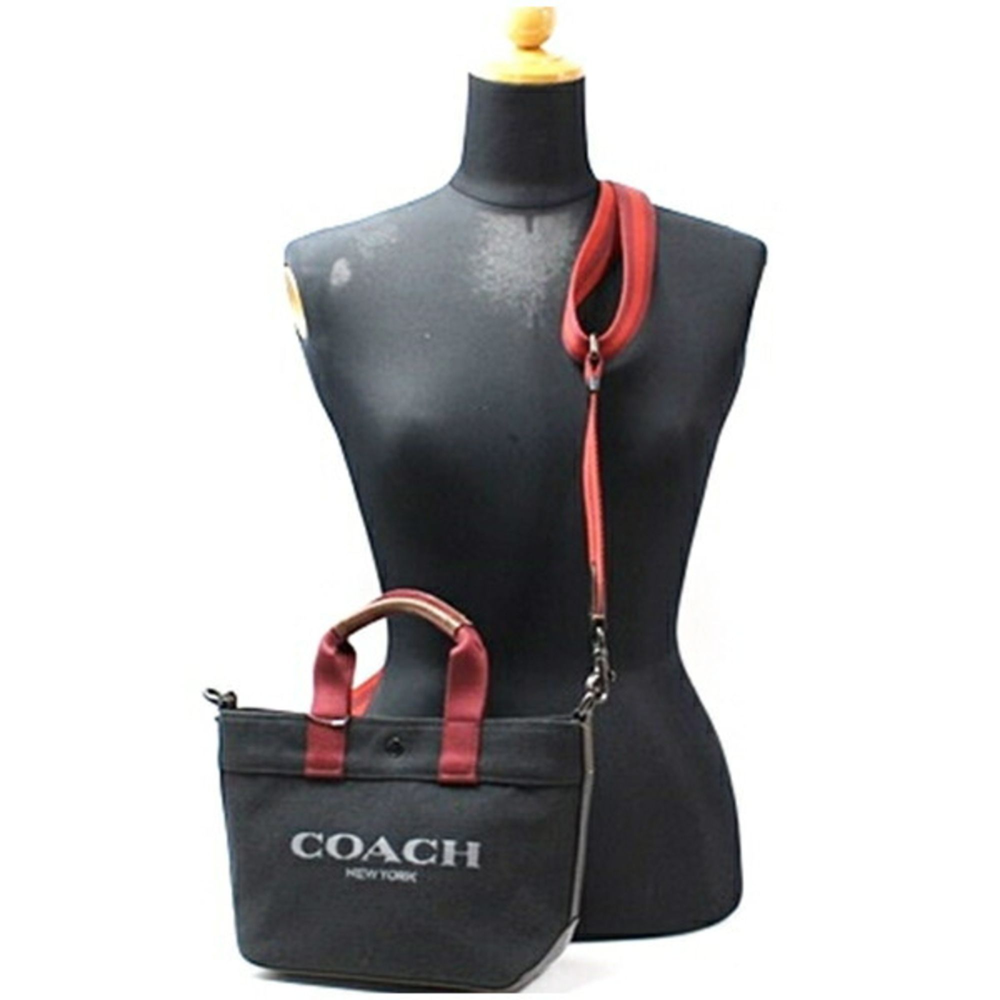 Canvas Handbag Shoulder Bag (Pre-Owned) - Coach - Modalova
