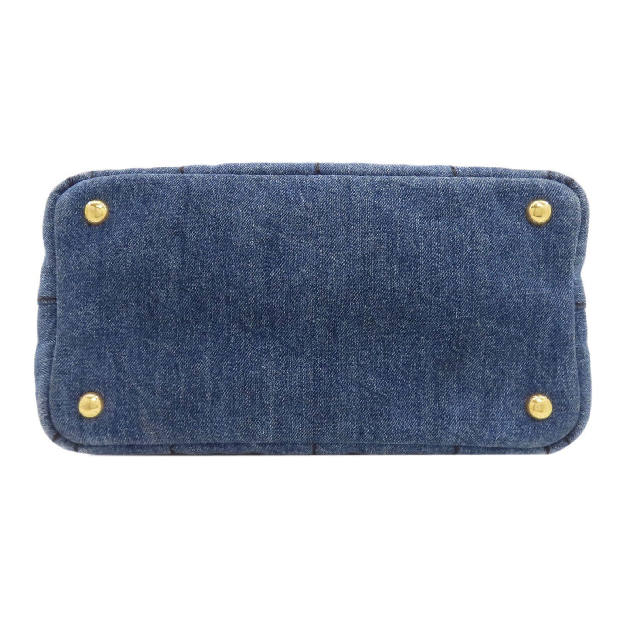 Denim Handbag (Pre-Owned) - Prada - Modalova