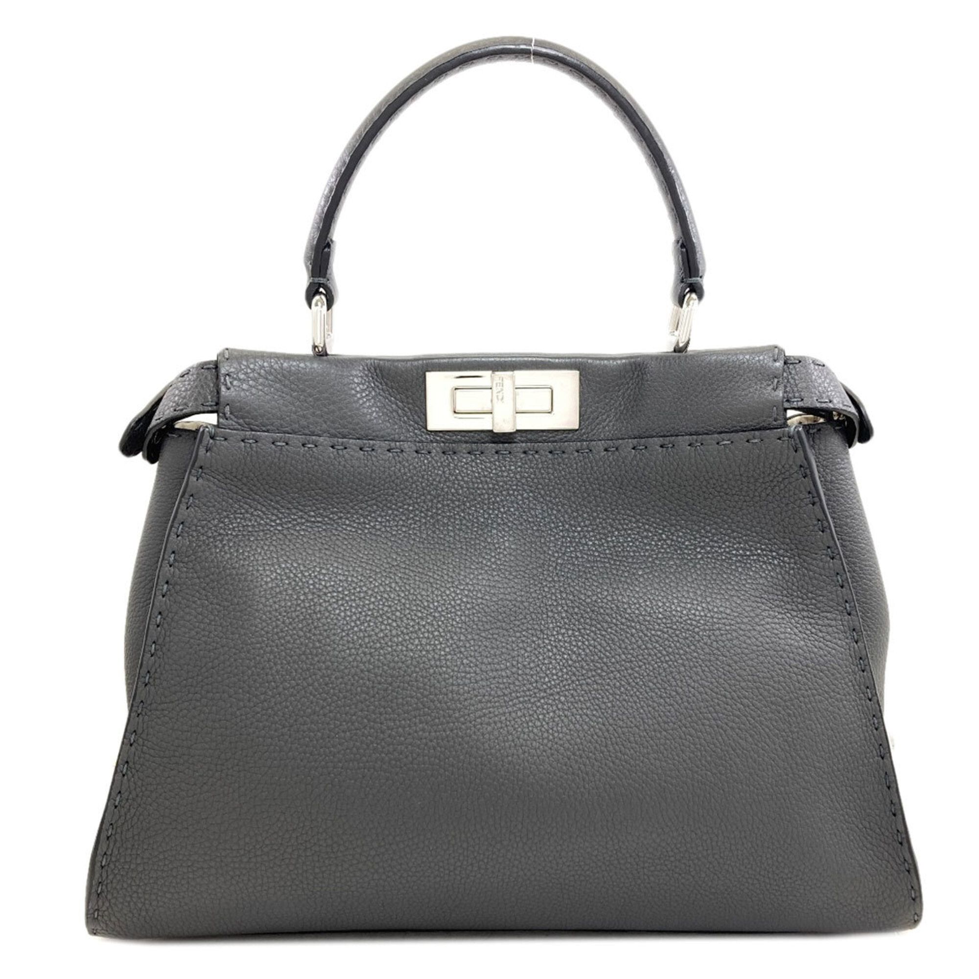 Leather Handbag (Pre-Owned) - Fendi - Modalova