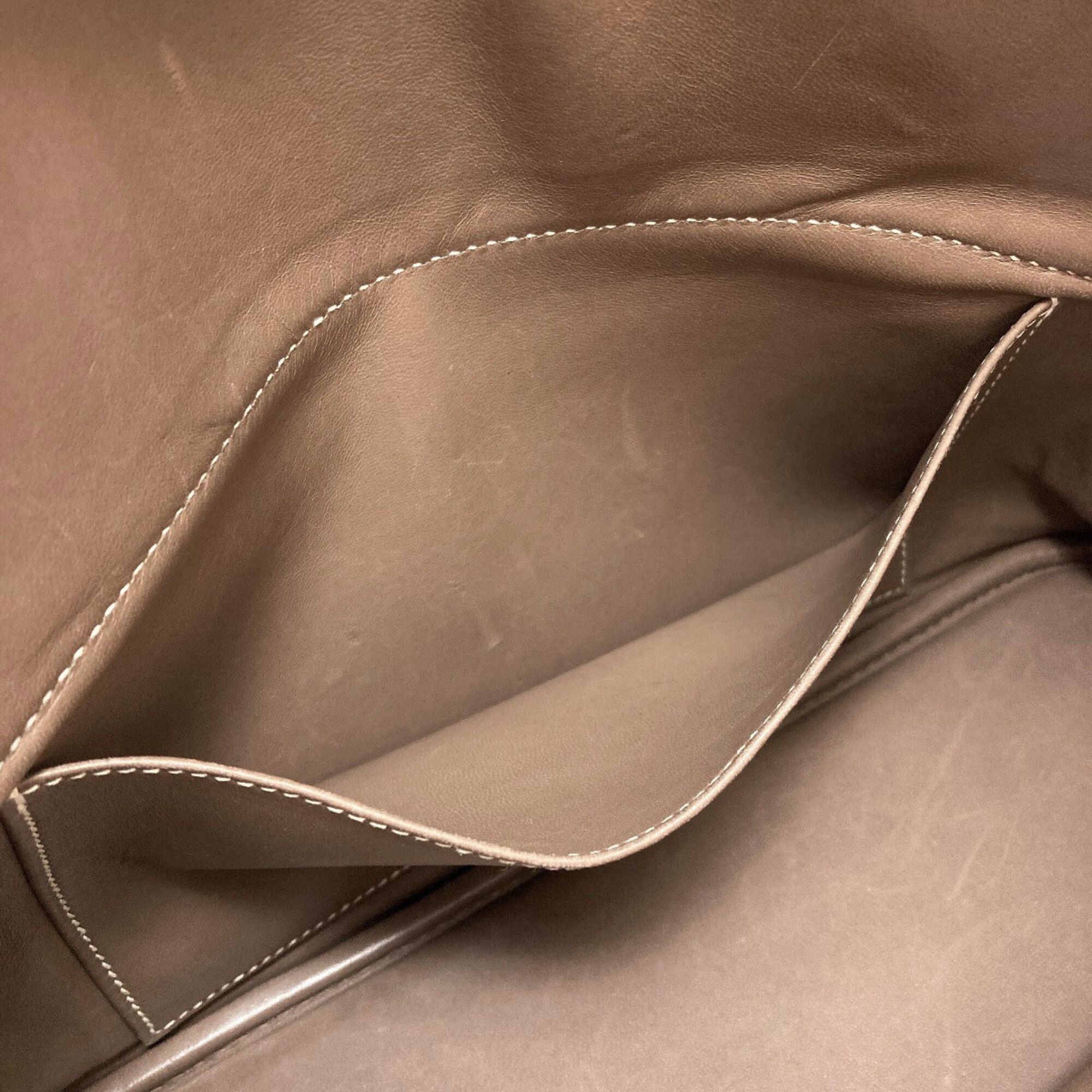 Taurillon Clemence Leather Handbag (Pre-Owned) - Hermes - Modalova