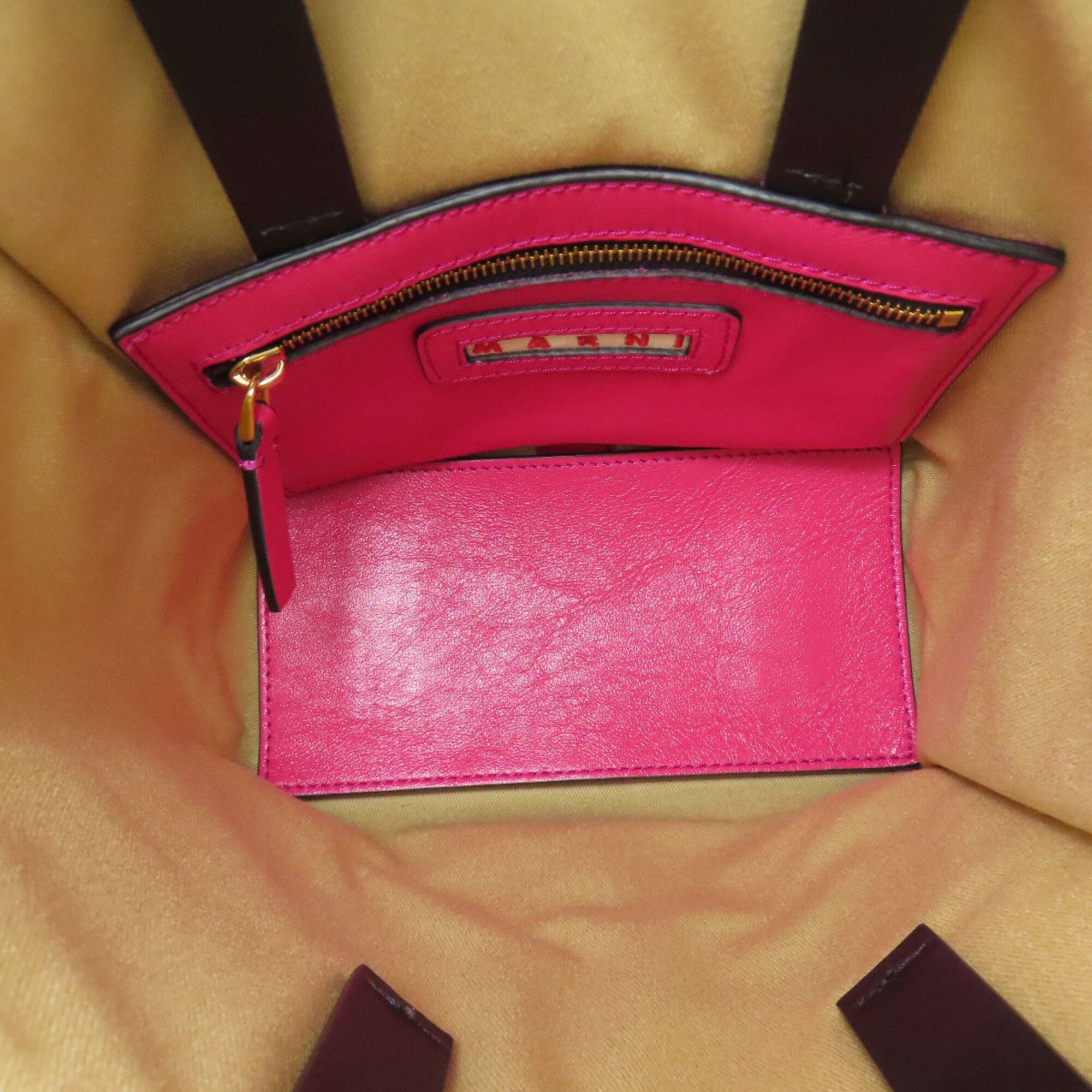 Leather Handbag (Pre-Owned) - Marni - Modalova