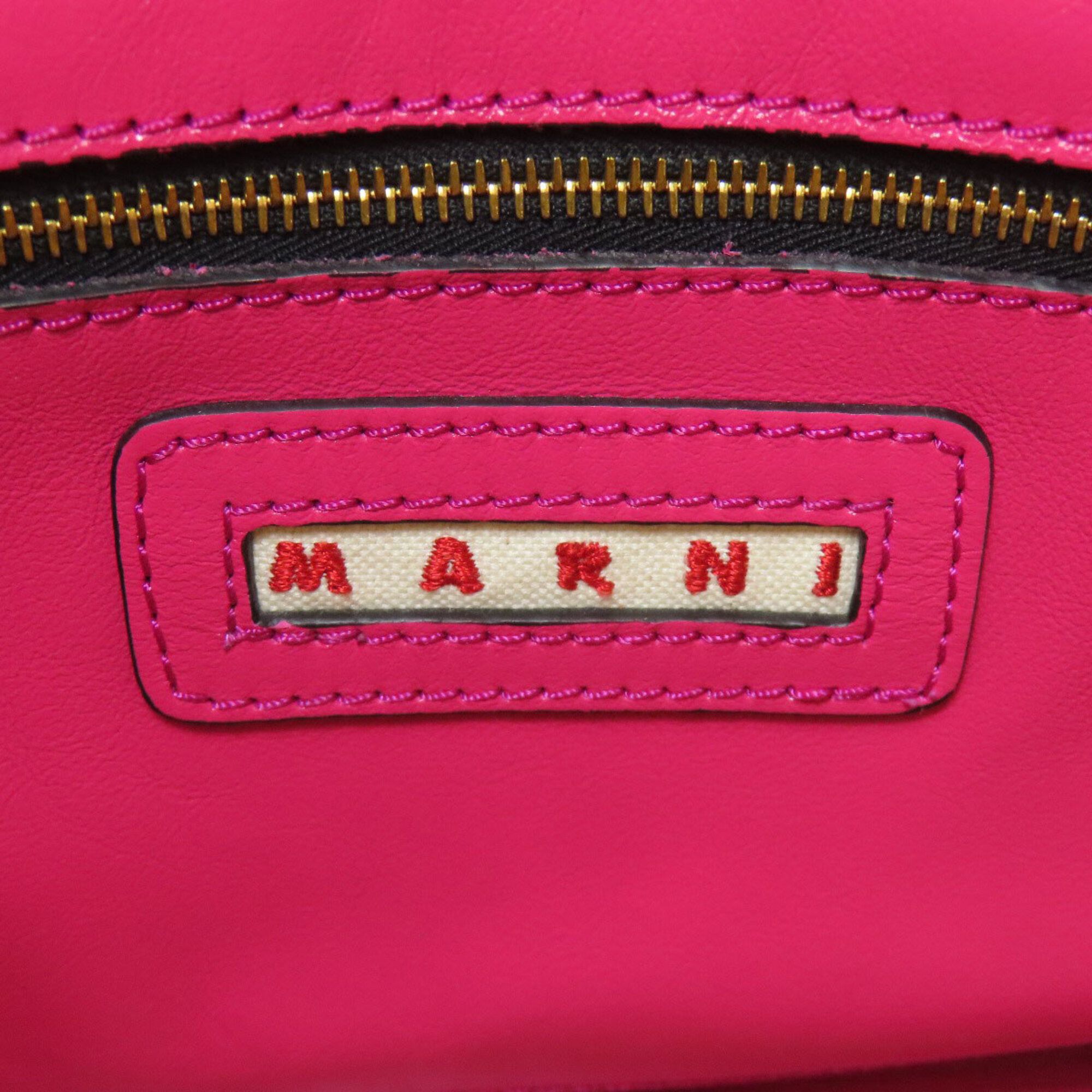 Leather Handbag (Pre-Owned) - Marni - Modalova