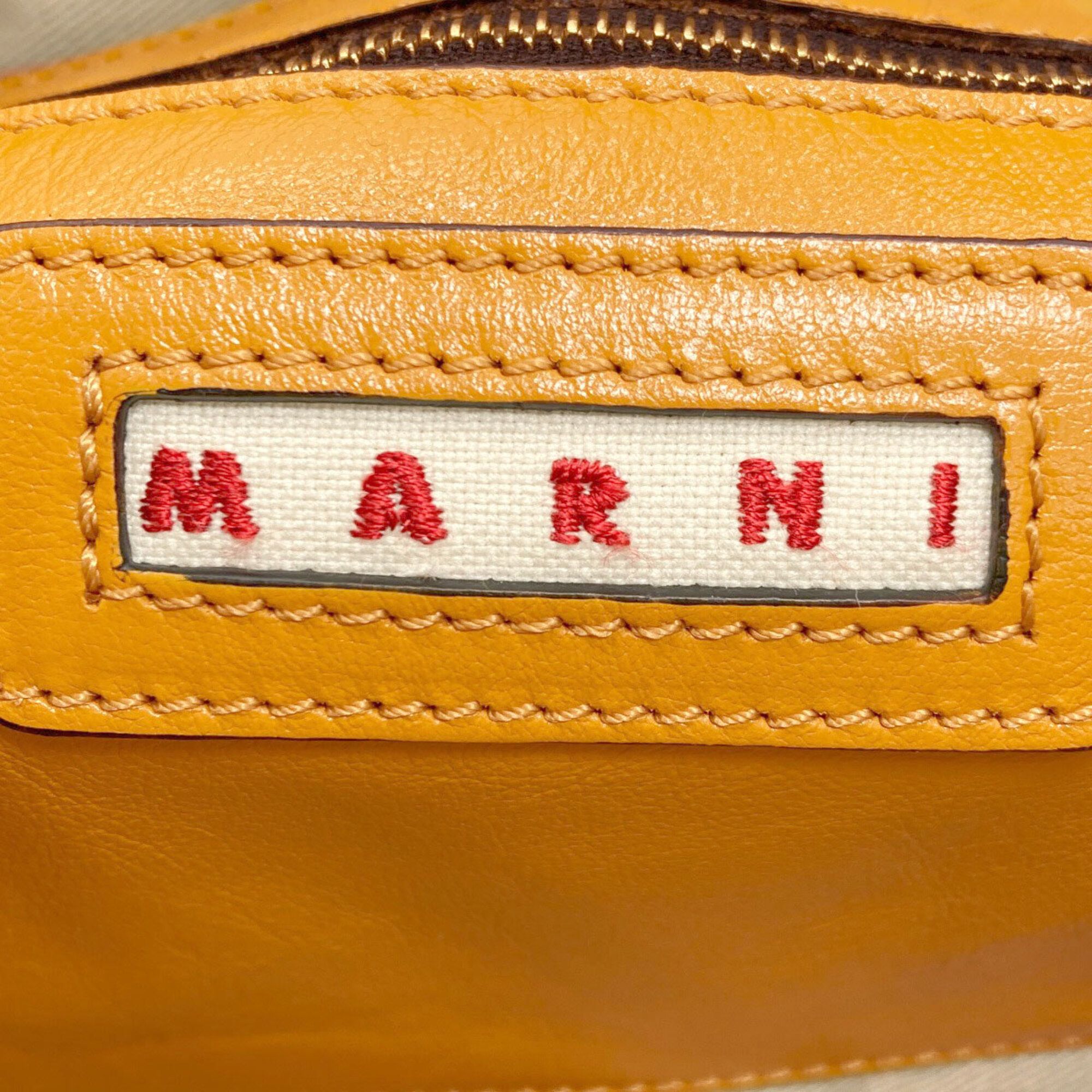 Leather Handbag (Pre-Owned) - Marni - Modalova