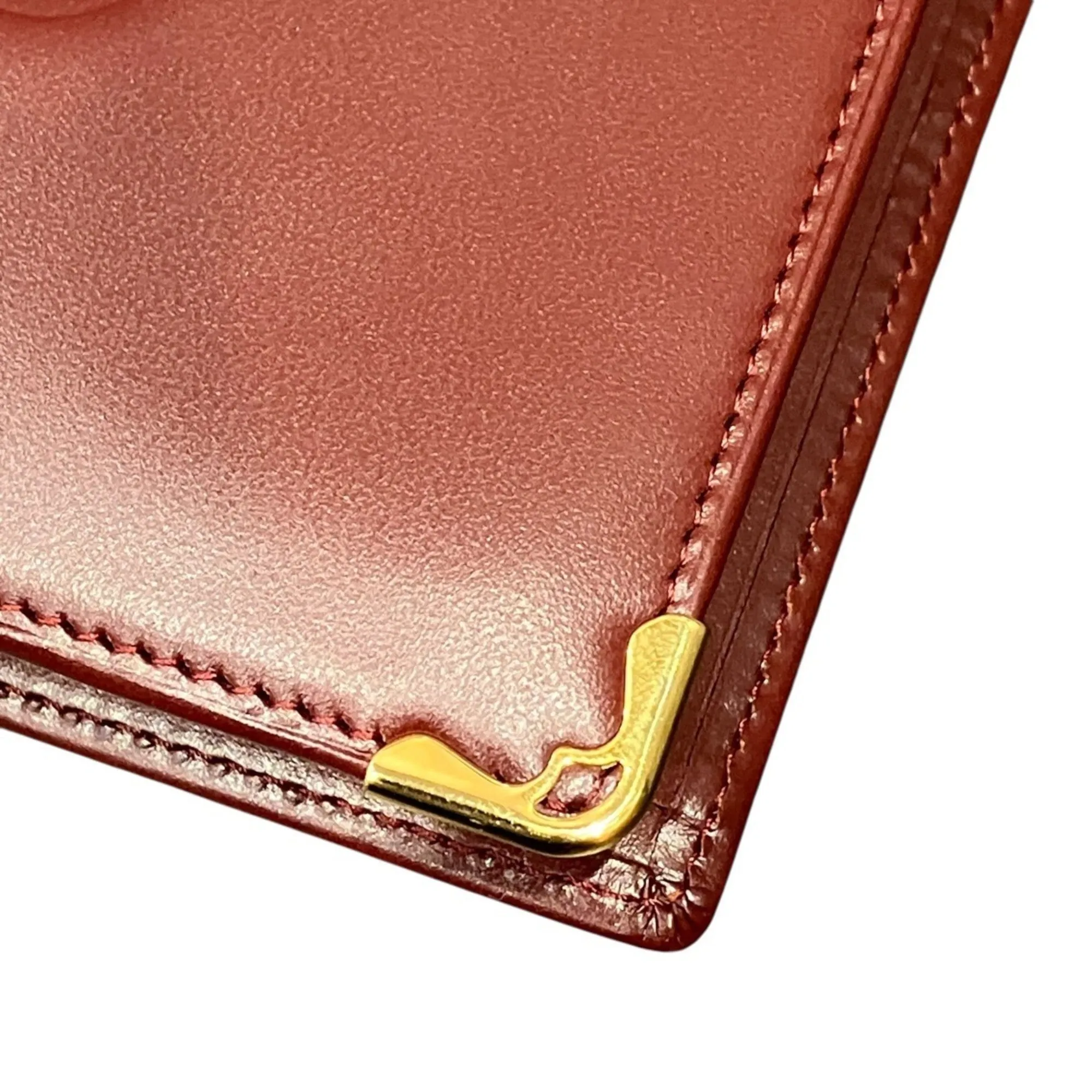 Must Leather Wallet (Bi-Fold) (Pre-Owned) - Cartier - Modalova