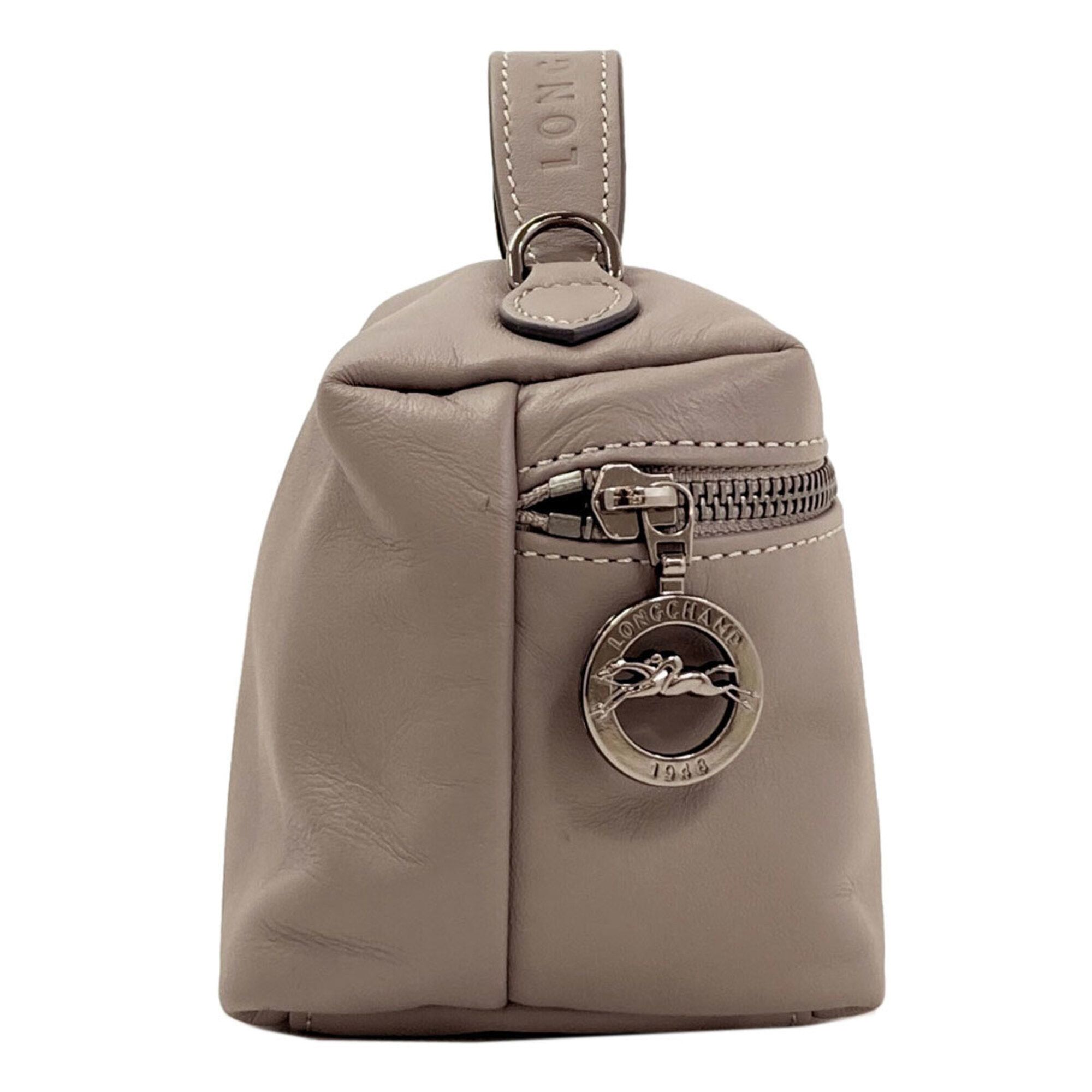 Leather Handbag (Pre-Owned) - Longchamp - Modalova