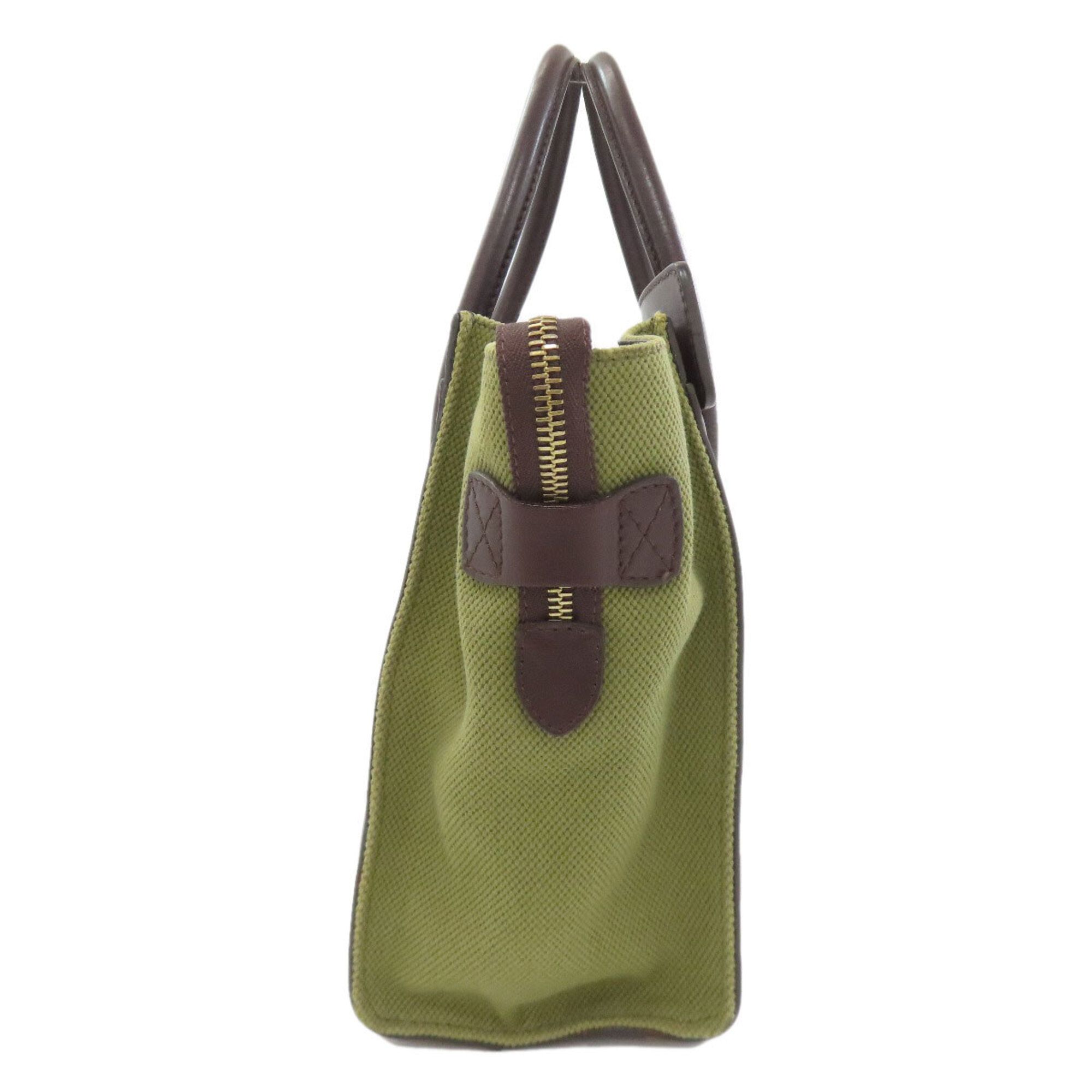 Canvas Leather Handbag (Pre-Owned) - Celine - Modalova