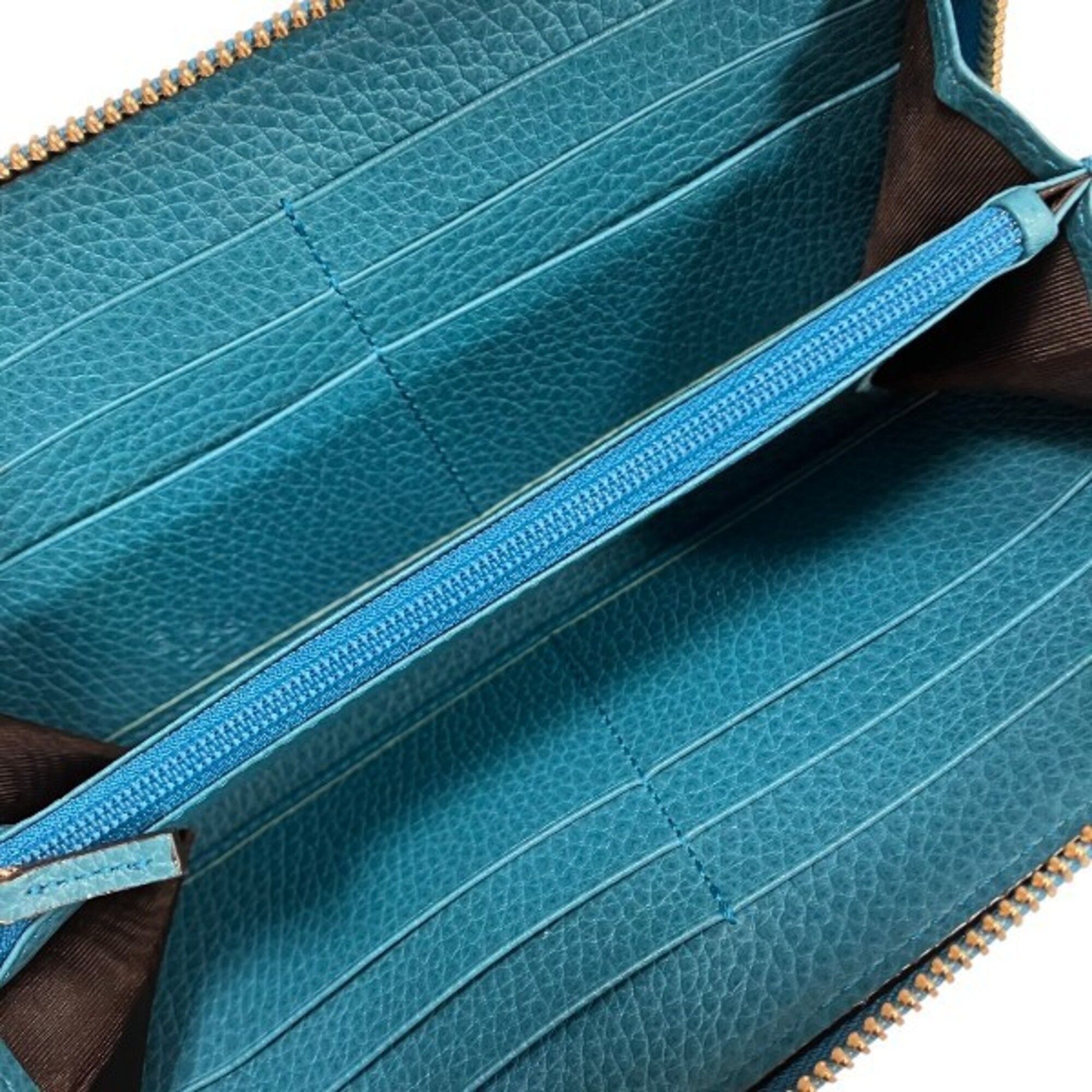 Leather Long Wallet (Bi-Fold) (Pre-Owned) - Gucci - Modalova