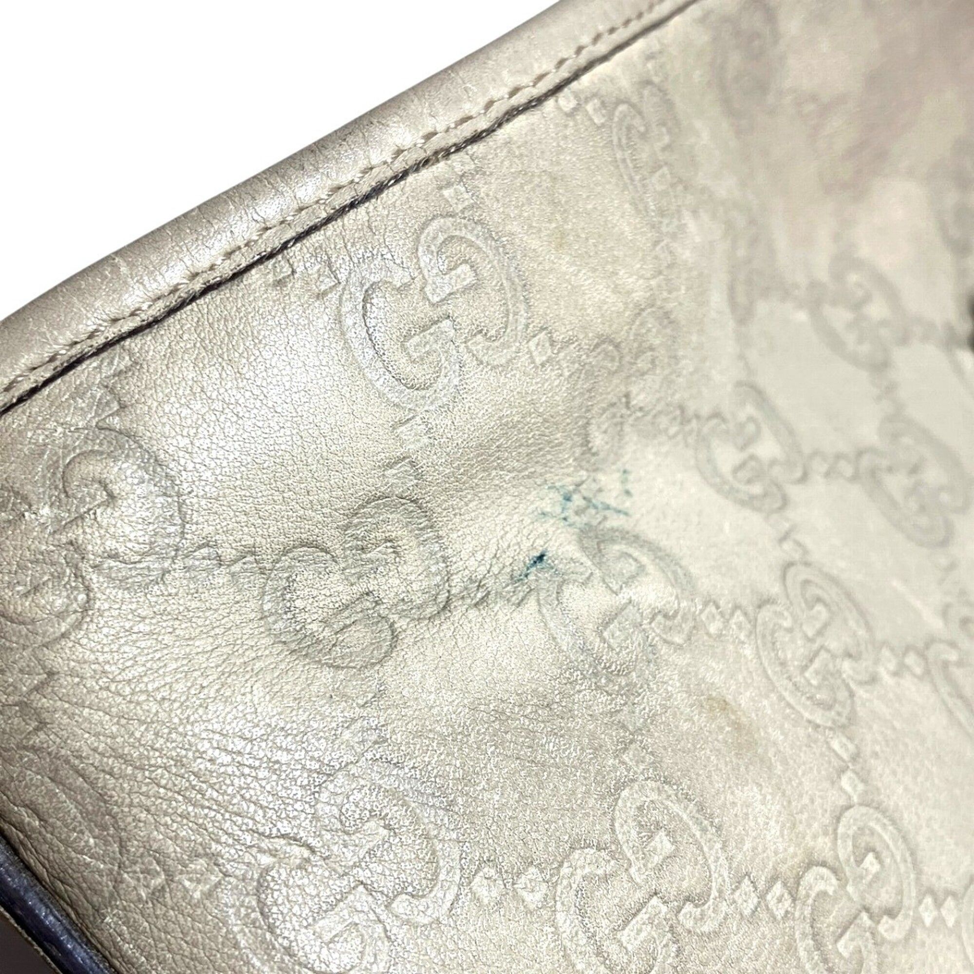 Leather Shoulder Bag (Pre-Owned) - Gucci - Modalova