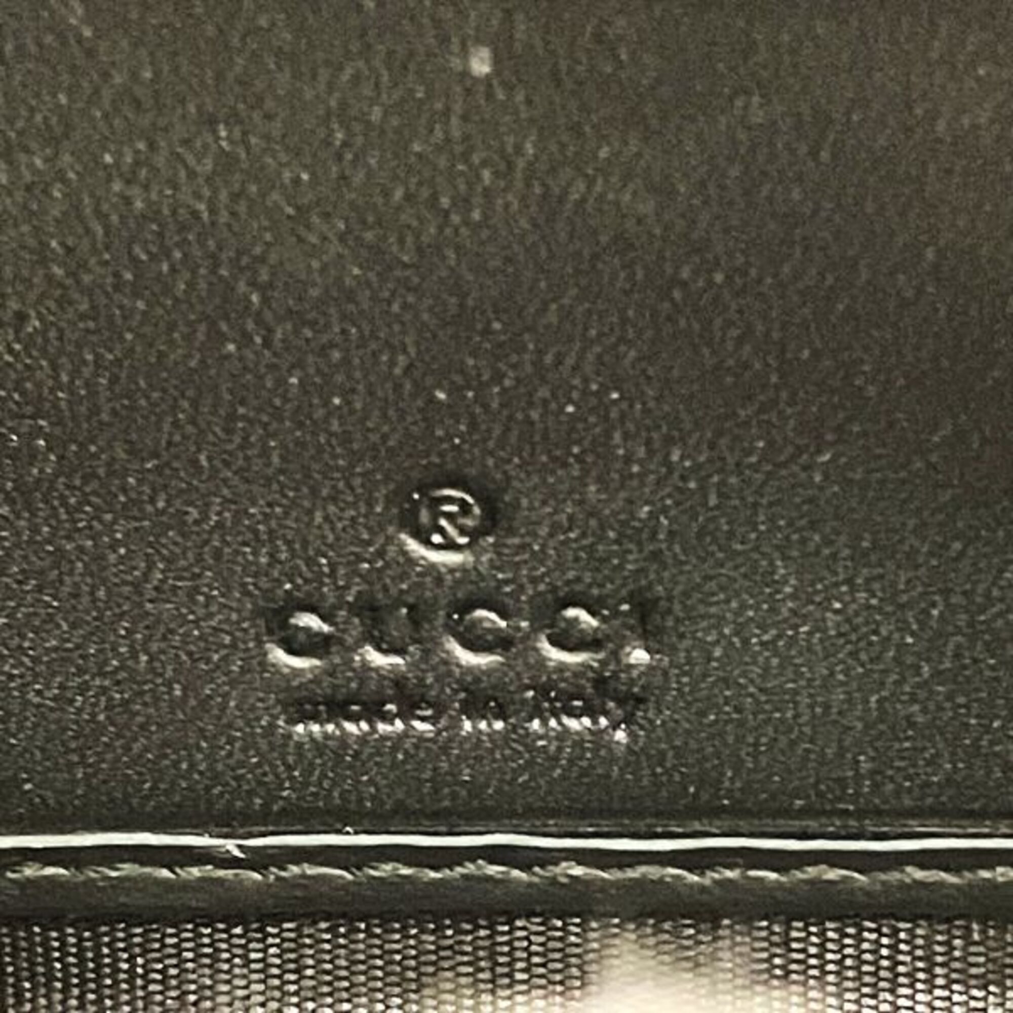 Leather Long Wallet (Bi-Fold) (Pre-Owned) - Gucci - Modalova