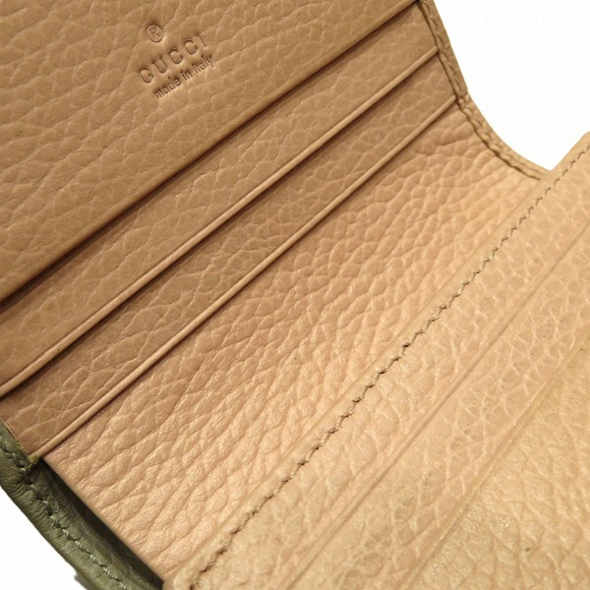 Leather Wallet (Bi-Fold) (Pre-Owned) - Gucci - Modalova