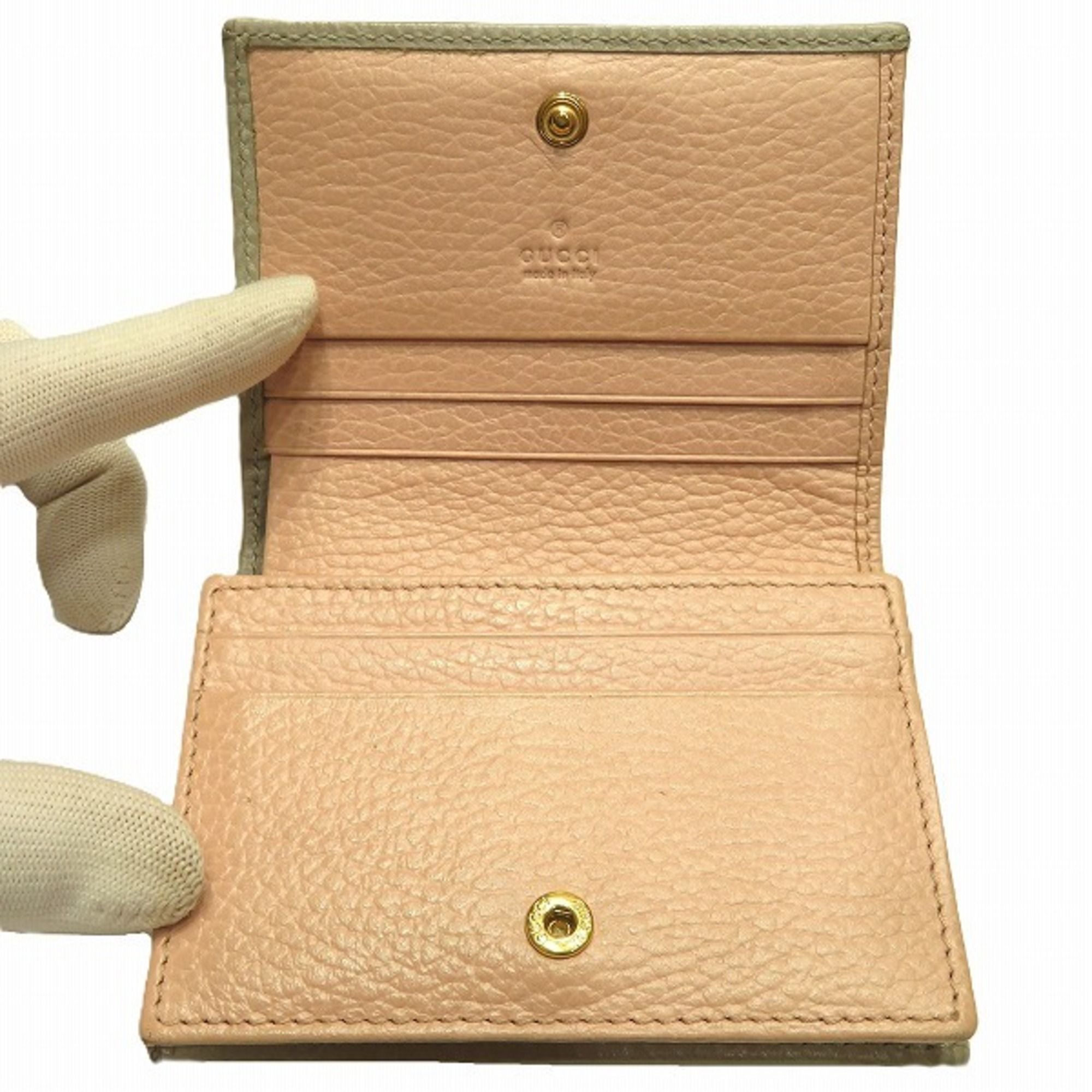 Leather Wallet (Bi-Fold) (Pre-Owned) - Gucci - Modalova