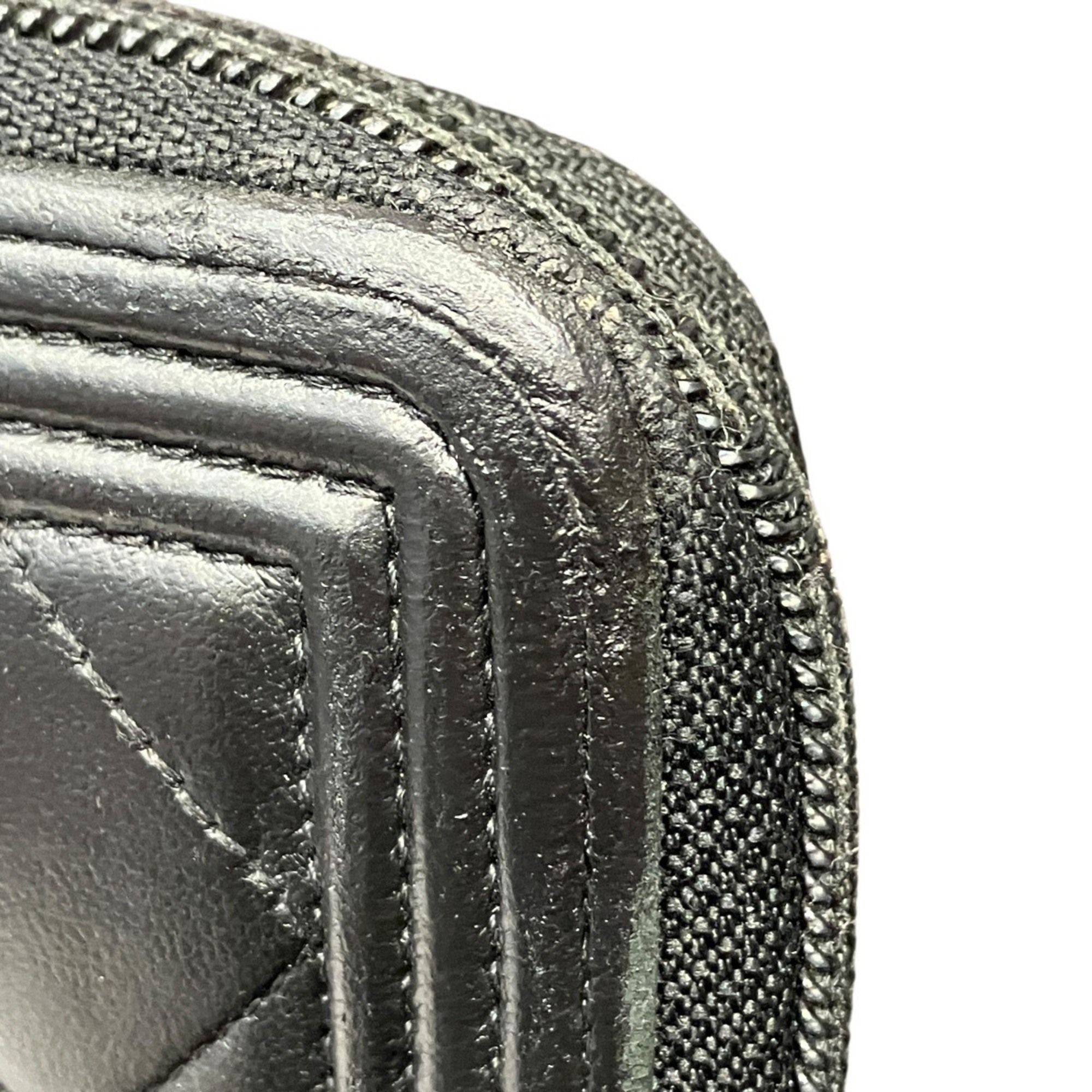 Leather Long Wallet (Bi-Fold) (Pre-Owned) - Chanel - Modalova