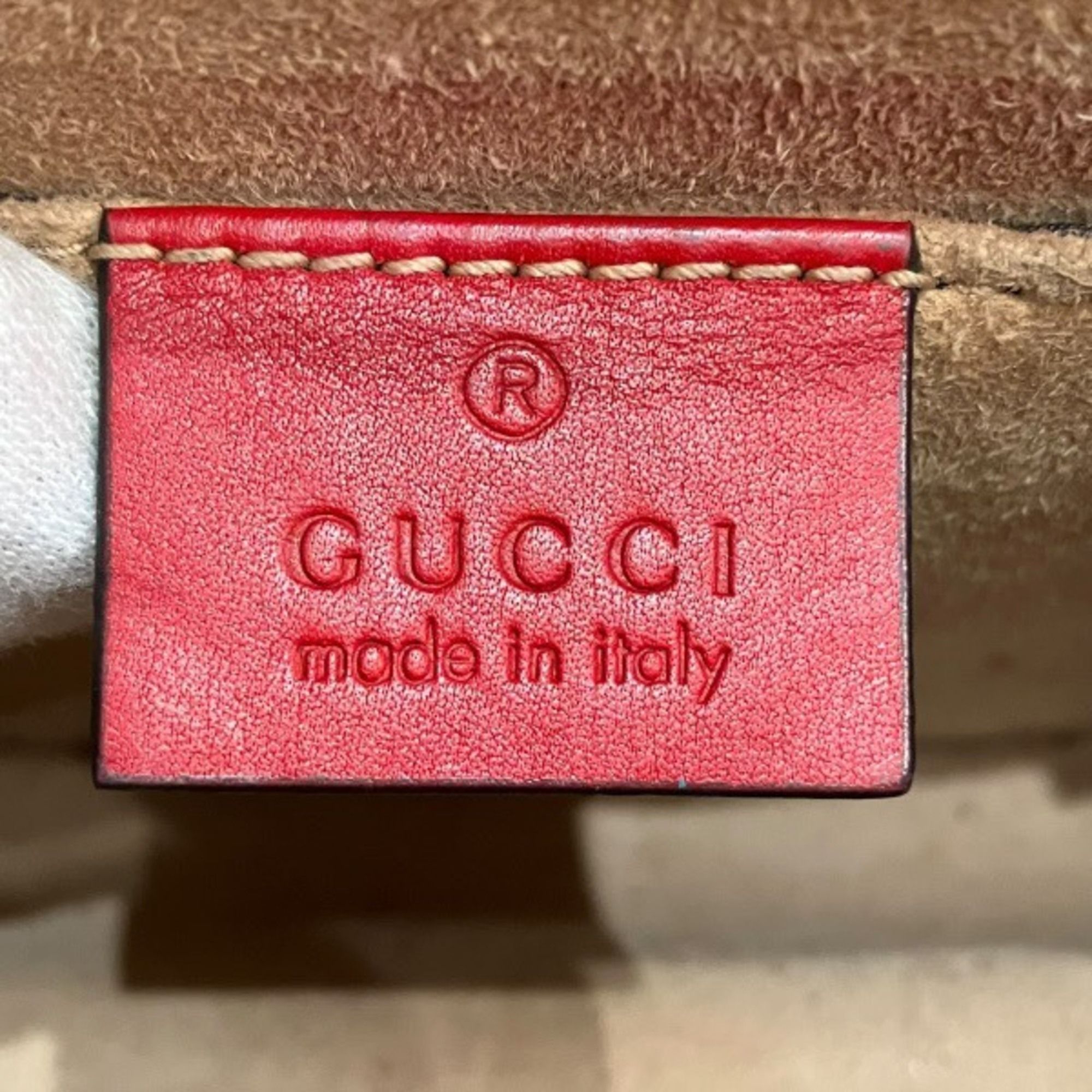 Sherry Line Leather Handbag Shoulder Bag (Pre-Owned) - Gucci - Modalova