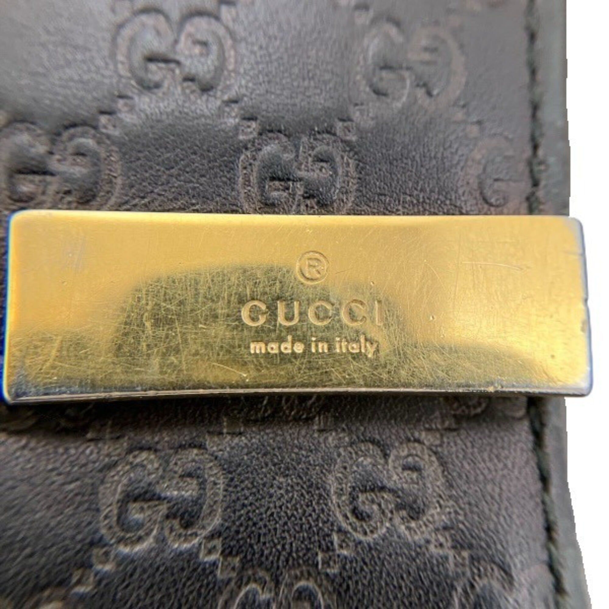 Leather Chain/Shoulder Wallet (Pre-Owned) - Gucci - Modalova